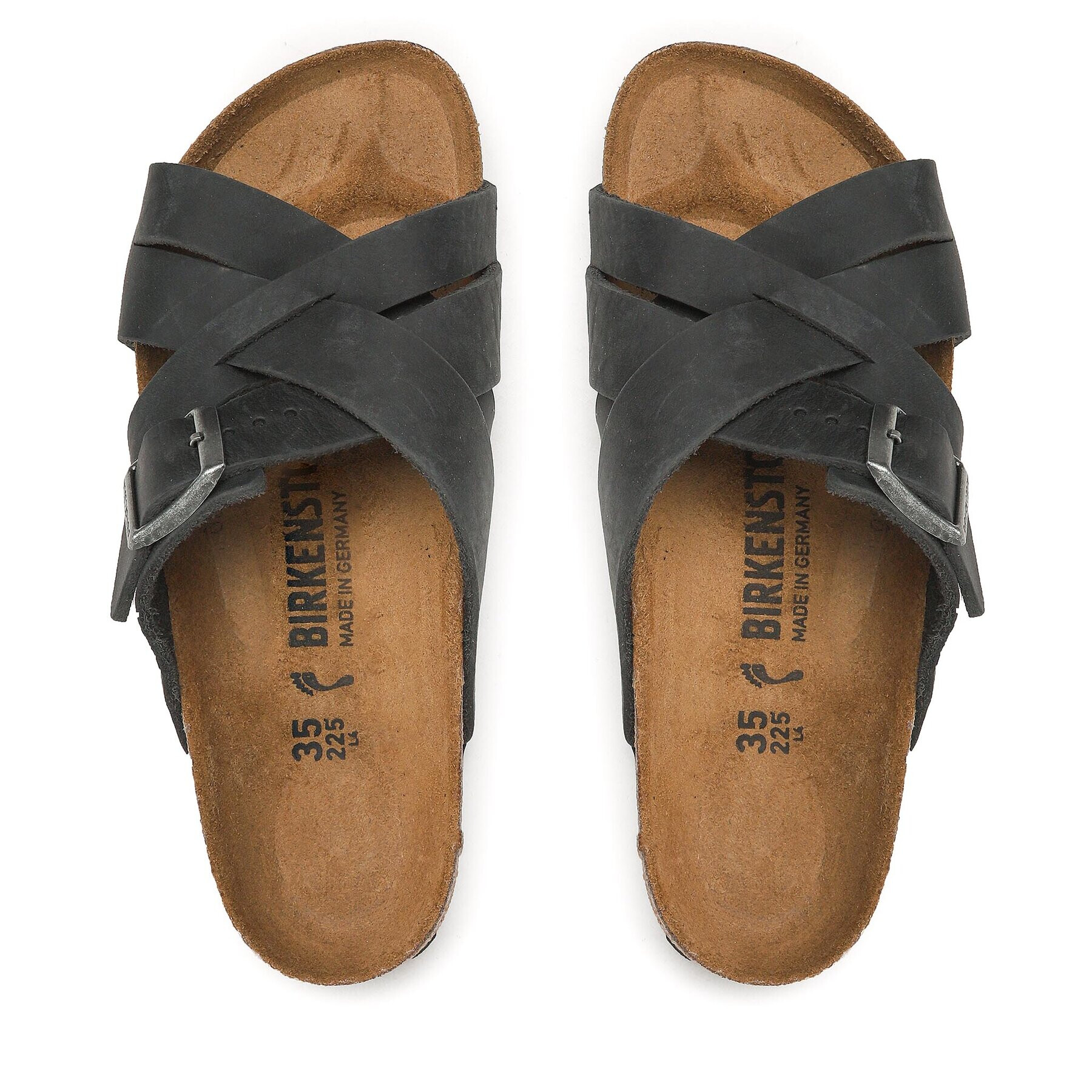 Birkenstock Šľapky Lugano 1017466 Čierna - Pepit.sk