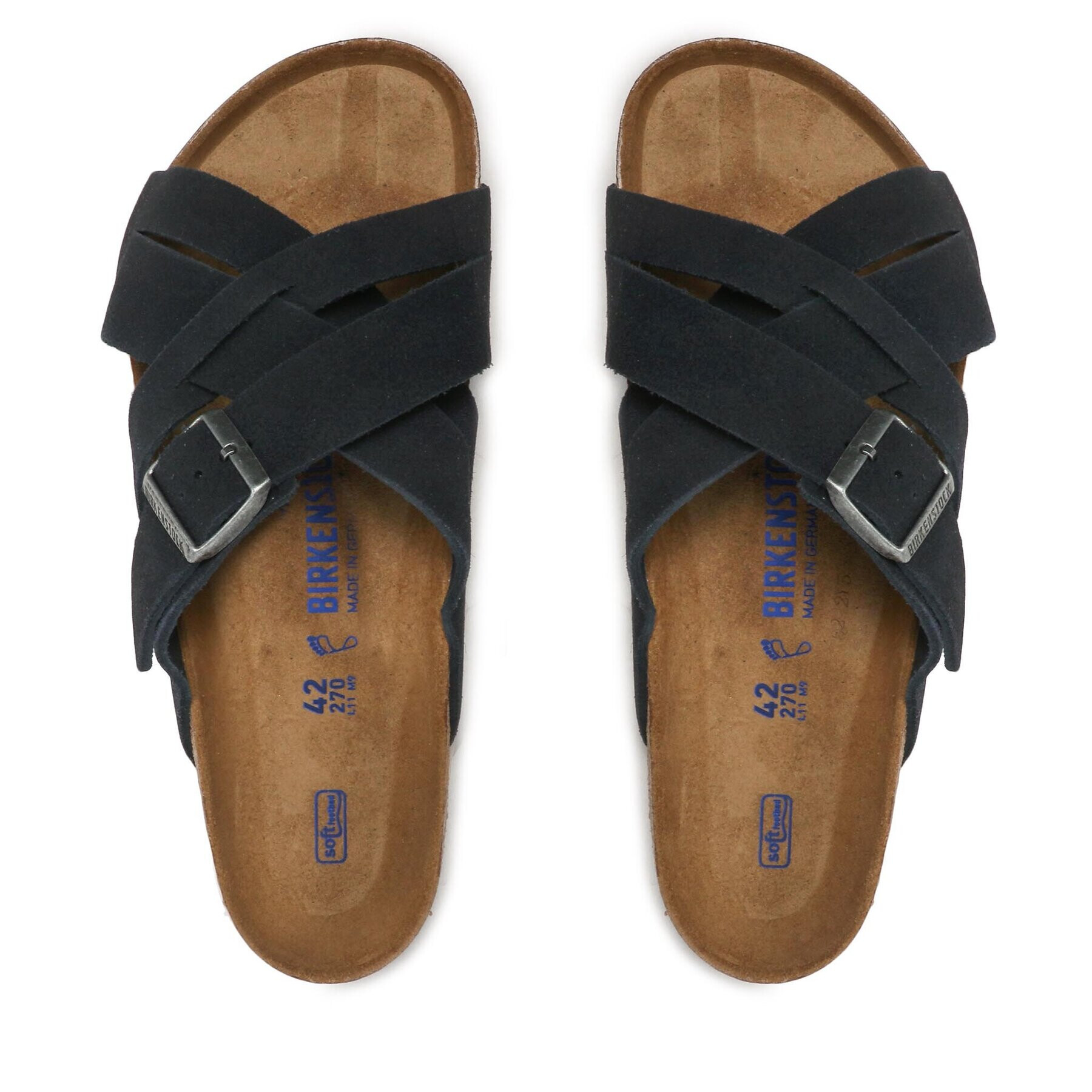 Birkenstock Šľapky Lugano 1020935 Tmavomodrá - Pepit.sk