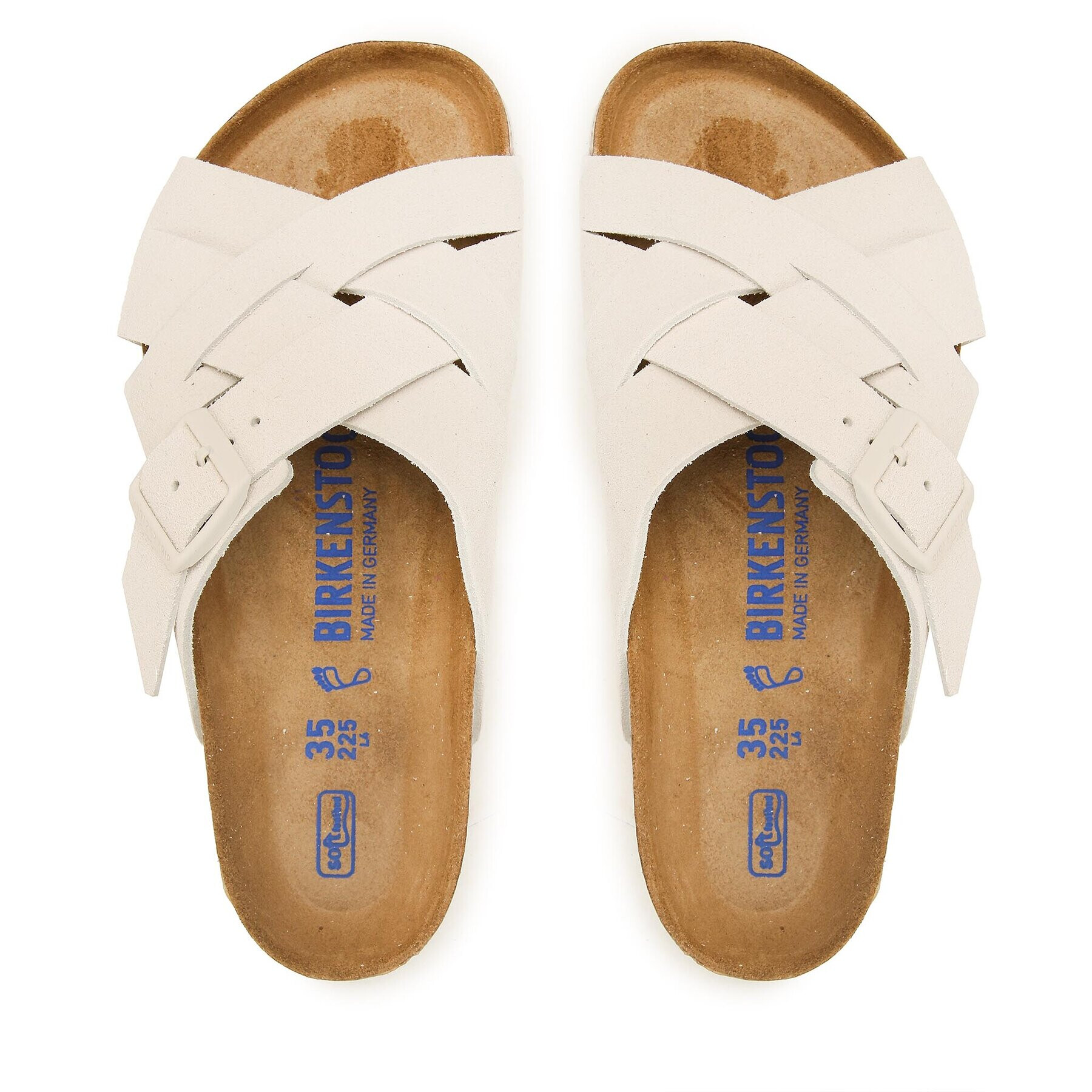 Birkenstock Šľapky Lugano 1024534 Biela - Pepit.sk