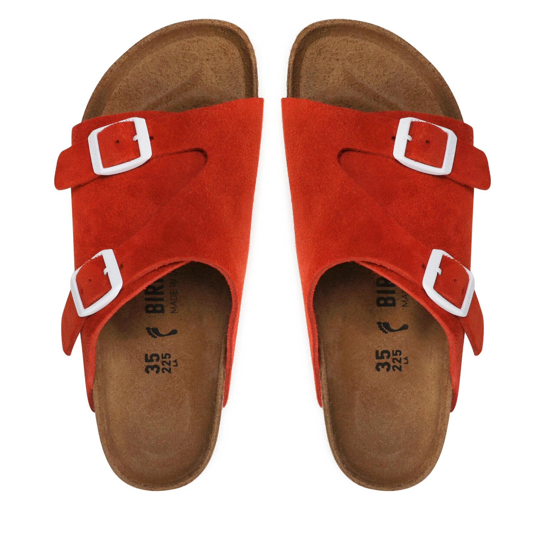 Birkenstock Šľapky Zürich 1024967 Červená - Pepit.sk