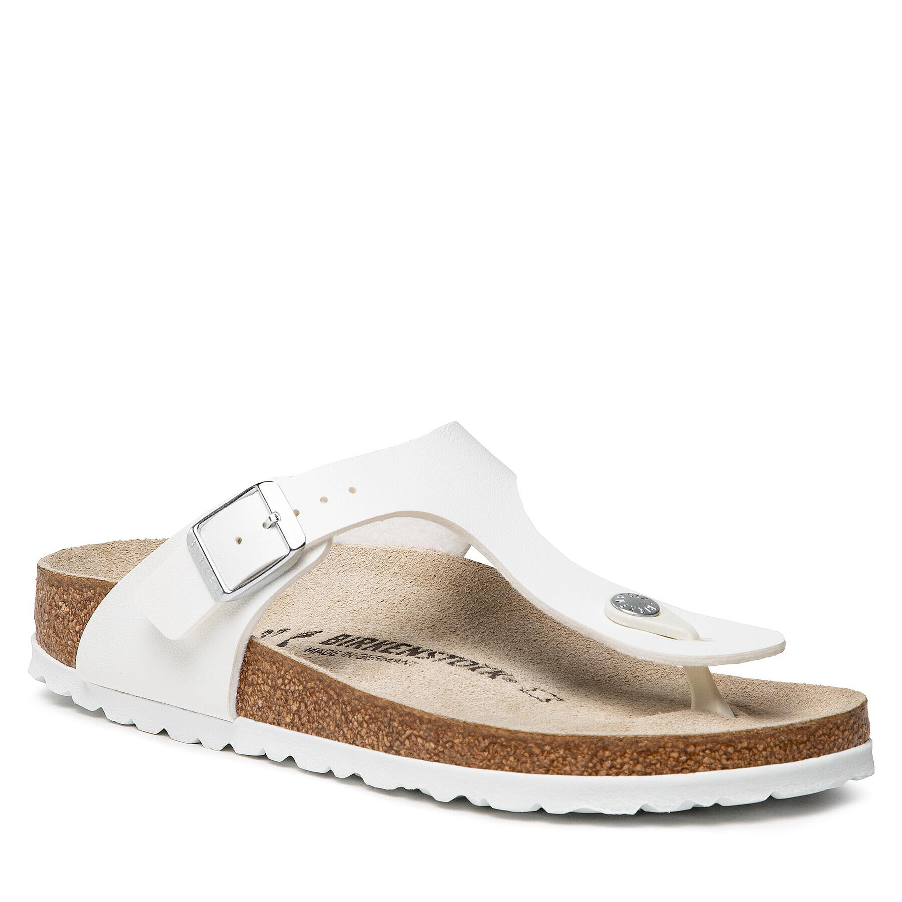 Birkenstock Žabky Gizeh 0043733 Biela - Pepit.sk