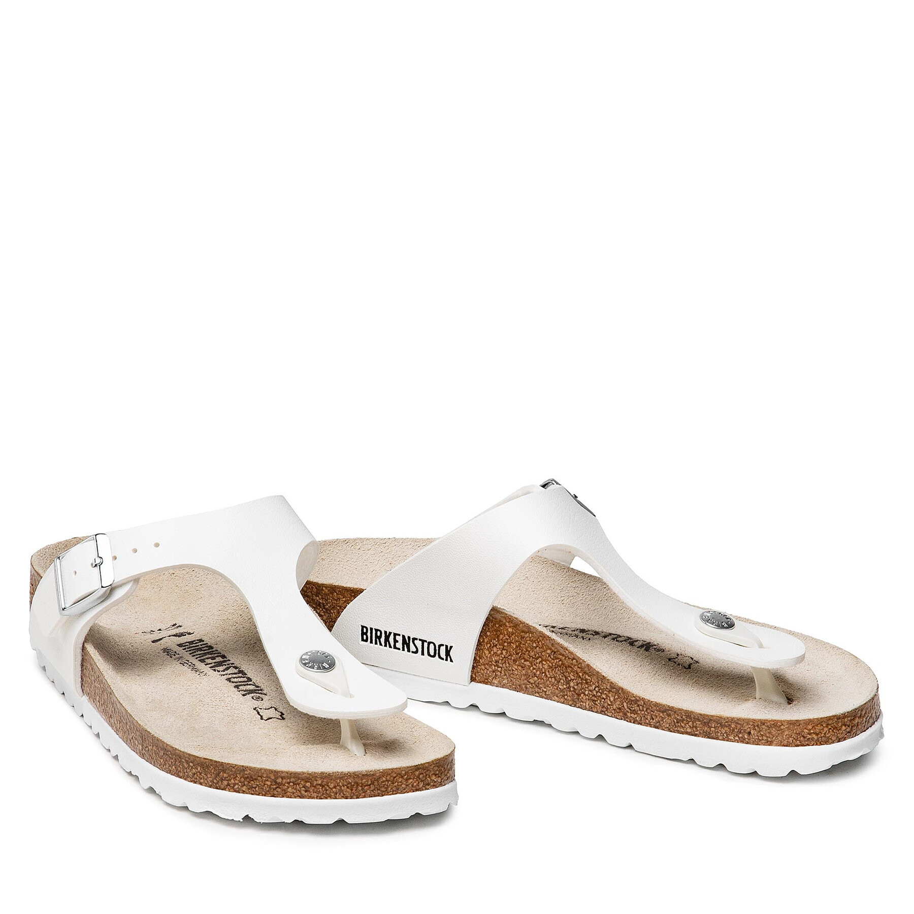 Birkenstock Žabky Gizeh 0043733 Biela - Pepit.sk