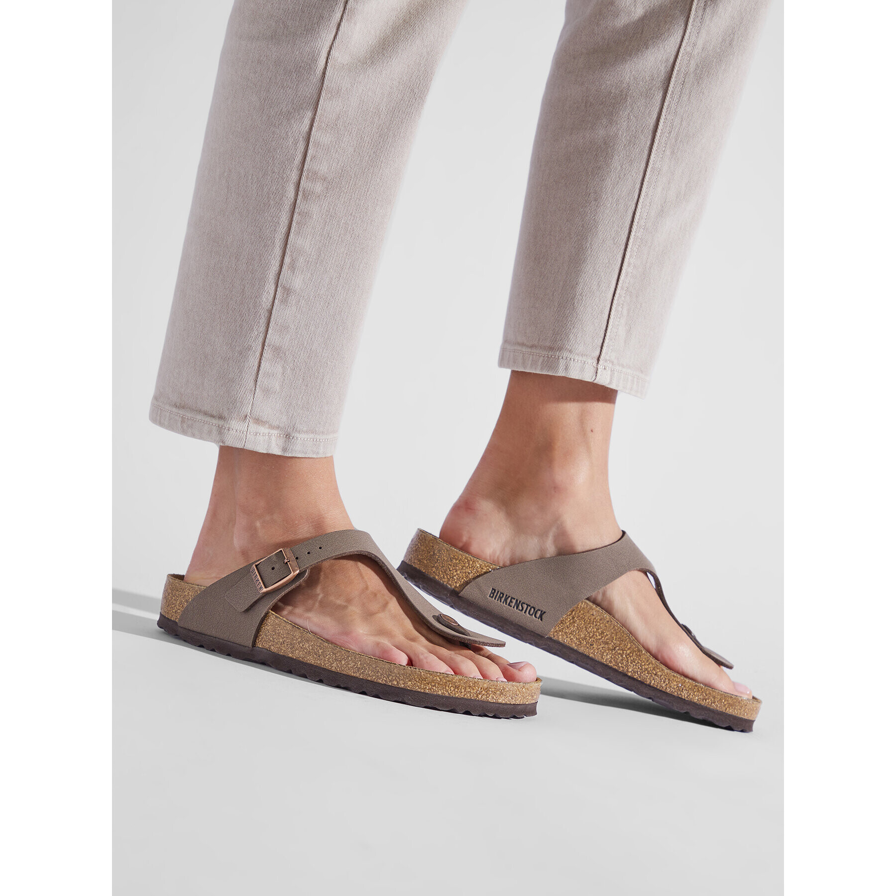 Birkenstock Žabky Gizeh 0043751 Hnedá - Pepit.sk