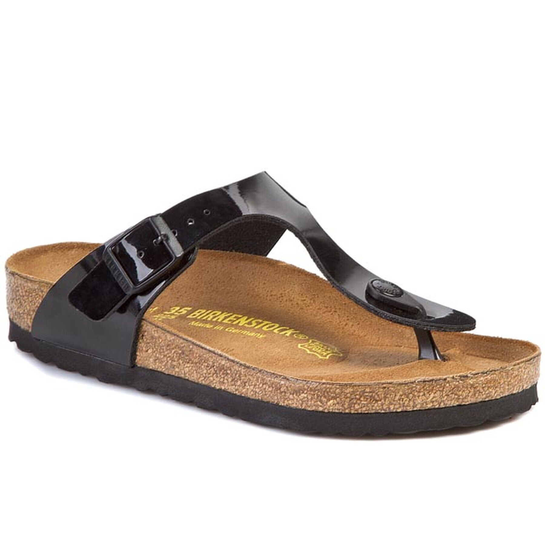 Birkenstock Žabky Gizeh 043661 Čierna - Pepit.sk