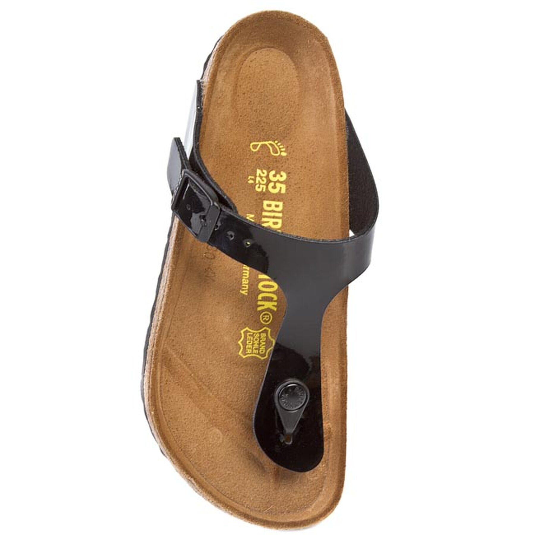 Birkenstock Žabky Gizeh 043661 Čierna - Pepit.sk