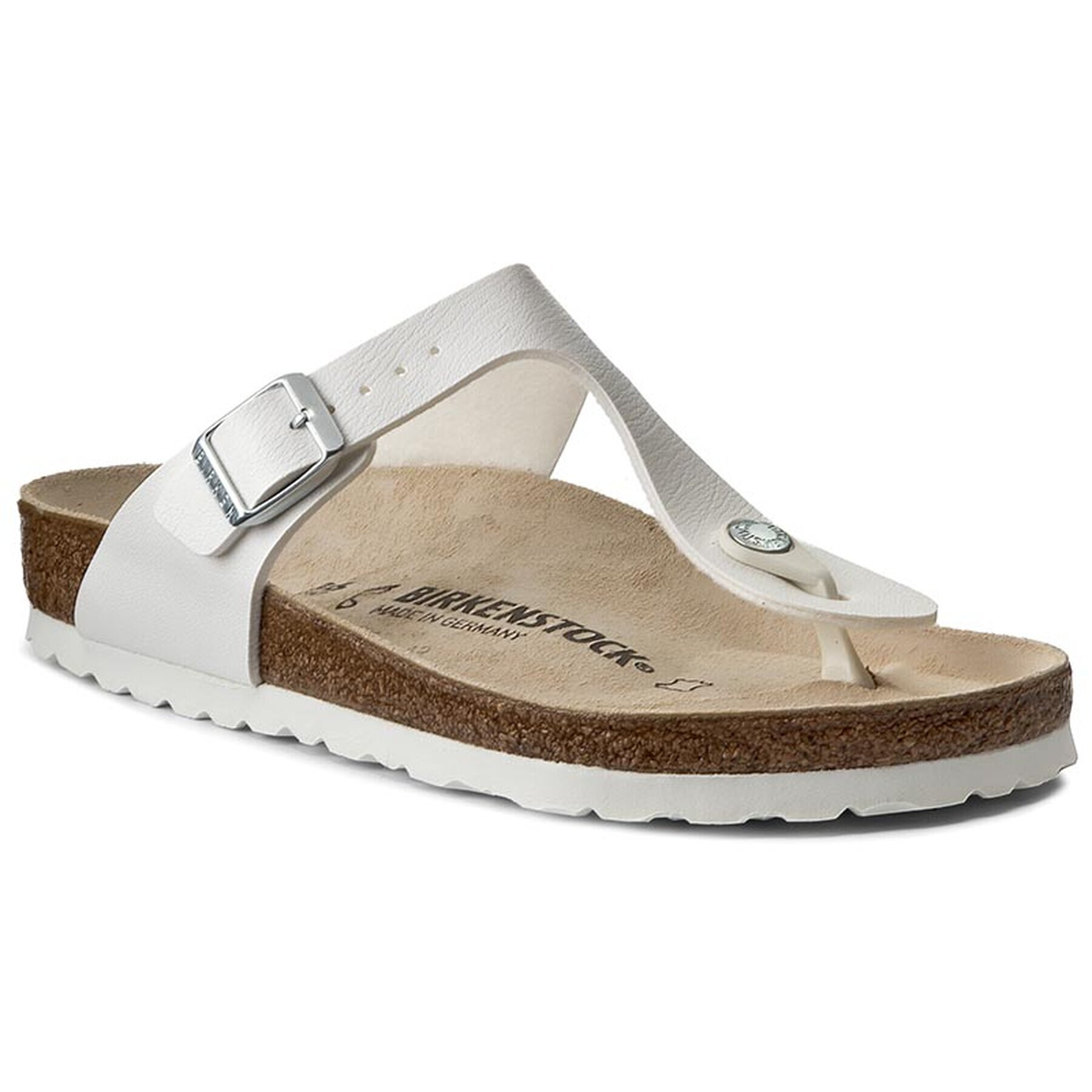 Birkenstock Žabky Gizeh 043731 Biela - Pepit.sk