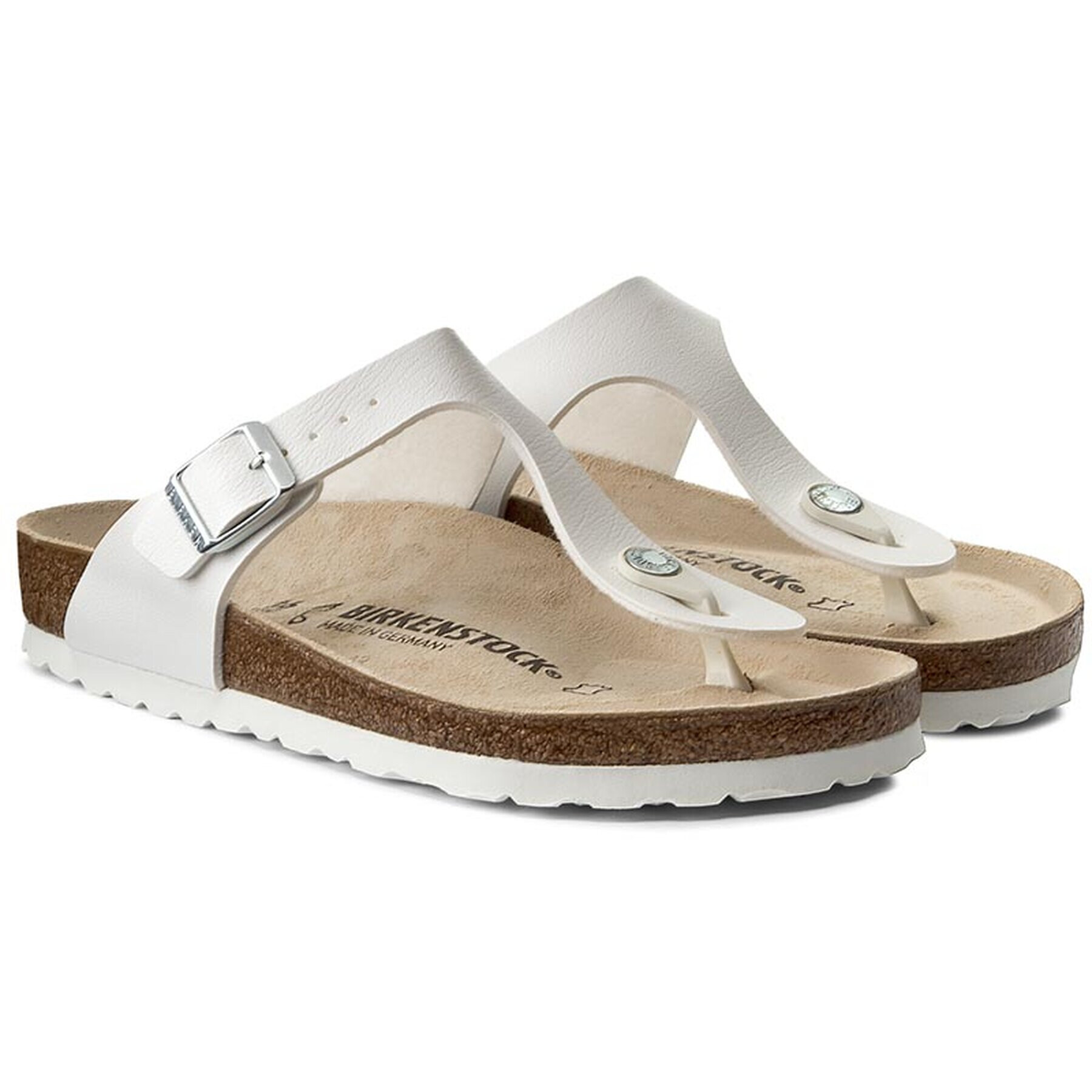 Birkenstock Žabky Gizeh 043731 Biela - Pepit.sk