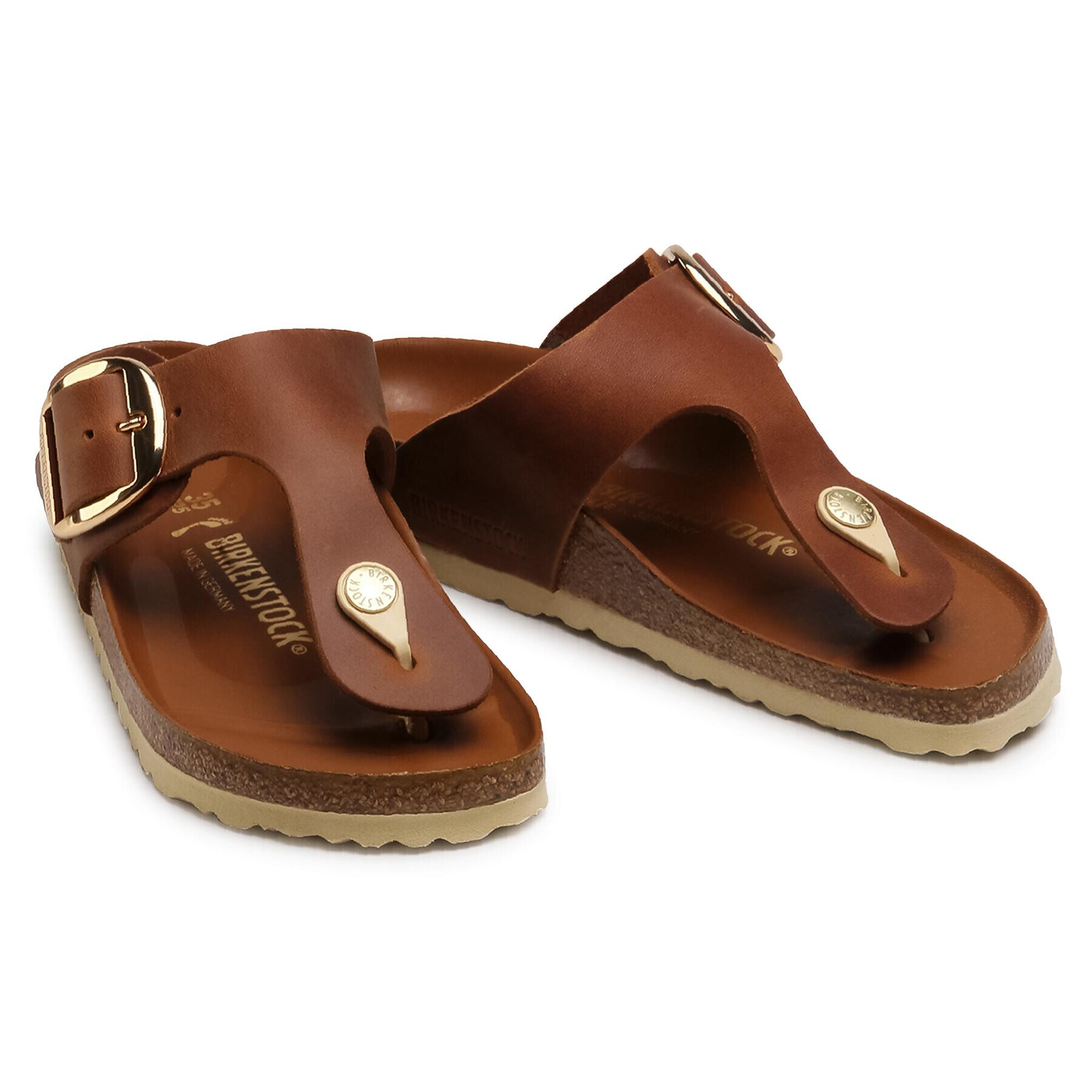 Birkenstock Žabky Gizeh Big Buckle 1018785 Hnedá - Pepit.sk