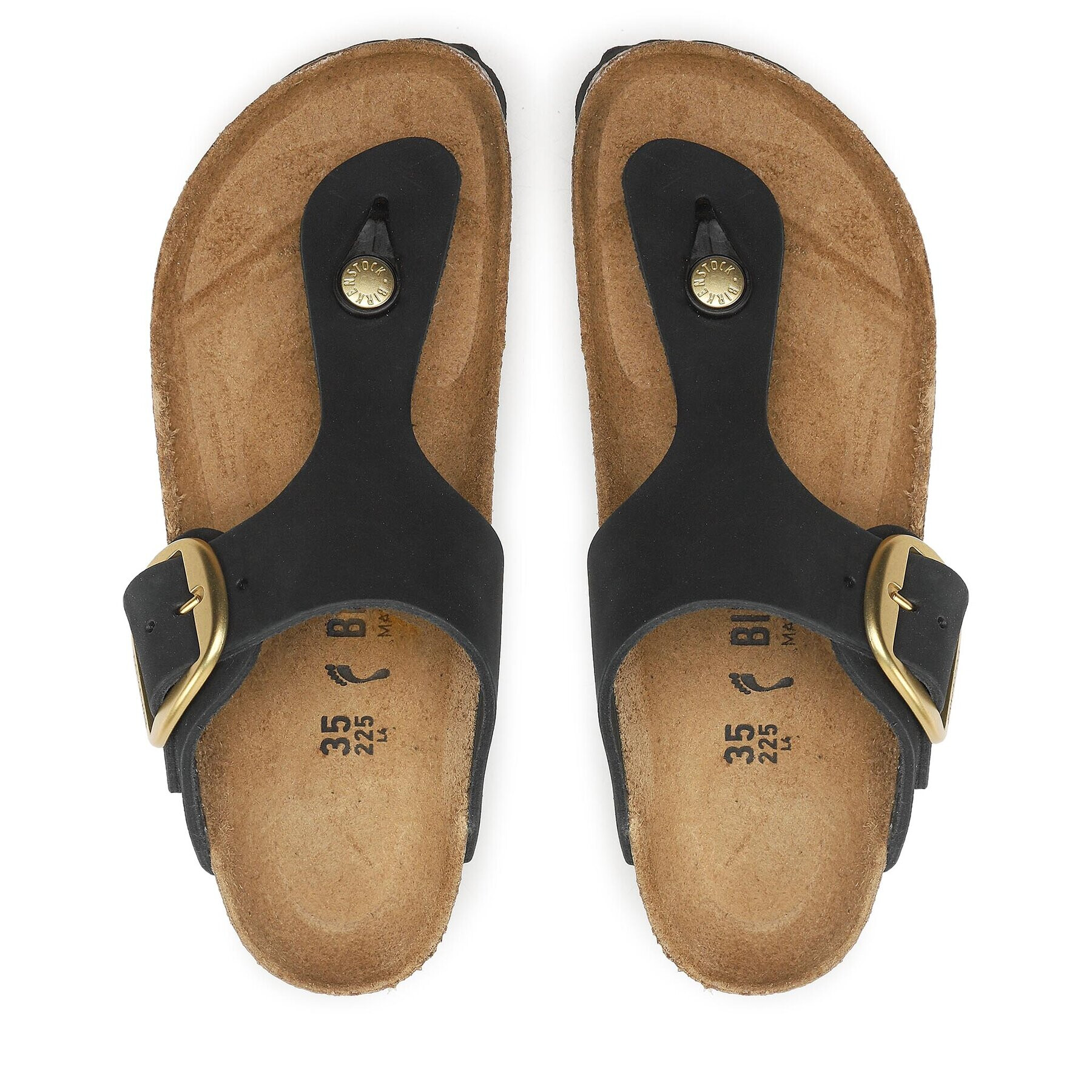 Birkenstock Žabky Gizeh Big Buckle 1024107 Čierna - Pepit.sk