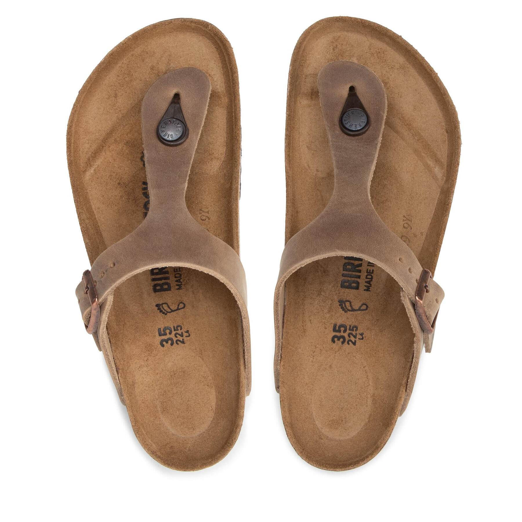 Birkenstock Žabky Gizeh Bs 0943811 Hnedá - Pepit.sk