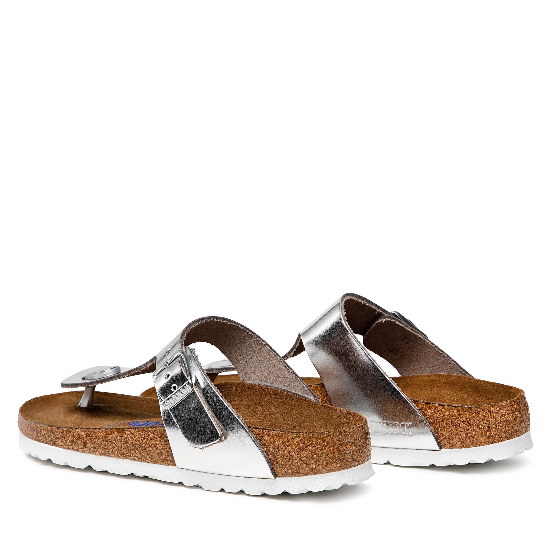 Birkenstock Žabky Gizeh Bs 1003675 Strieborná - Pepit.sk