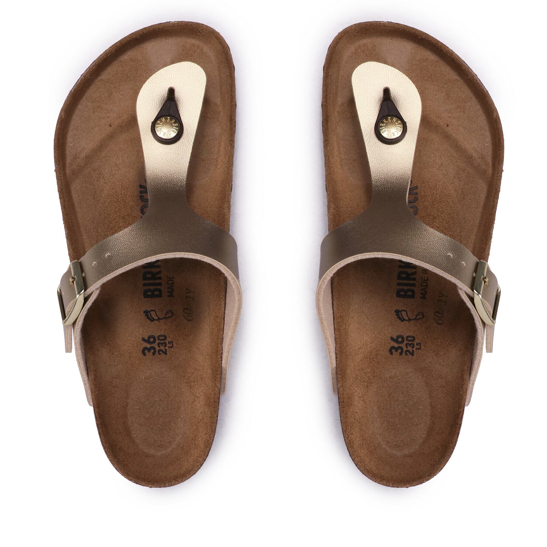 Birkenstock Žabky Gizeh Bs 1016108 Zlatá - Pepit.sk