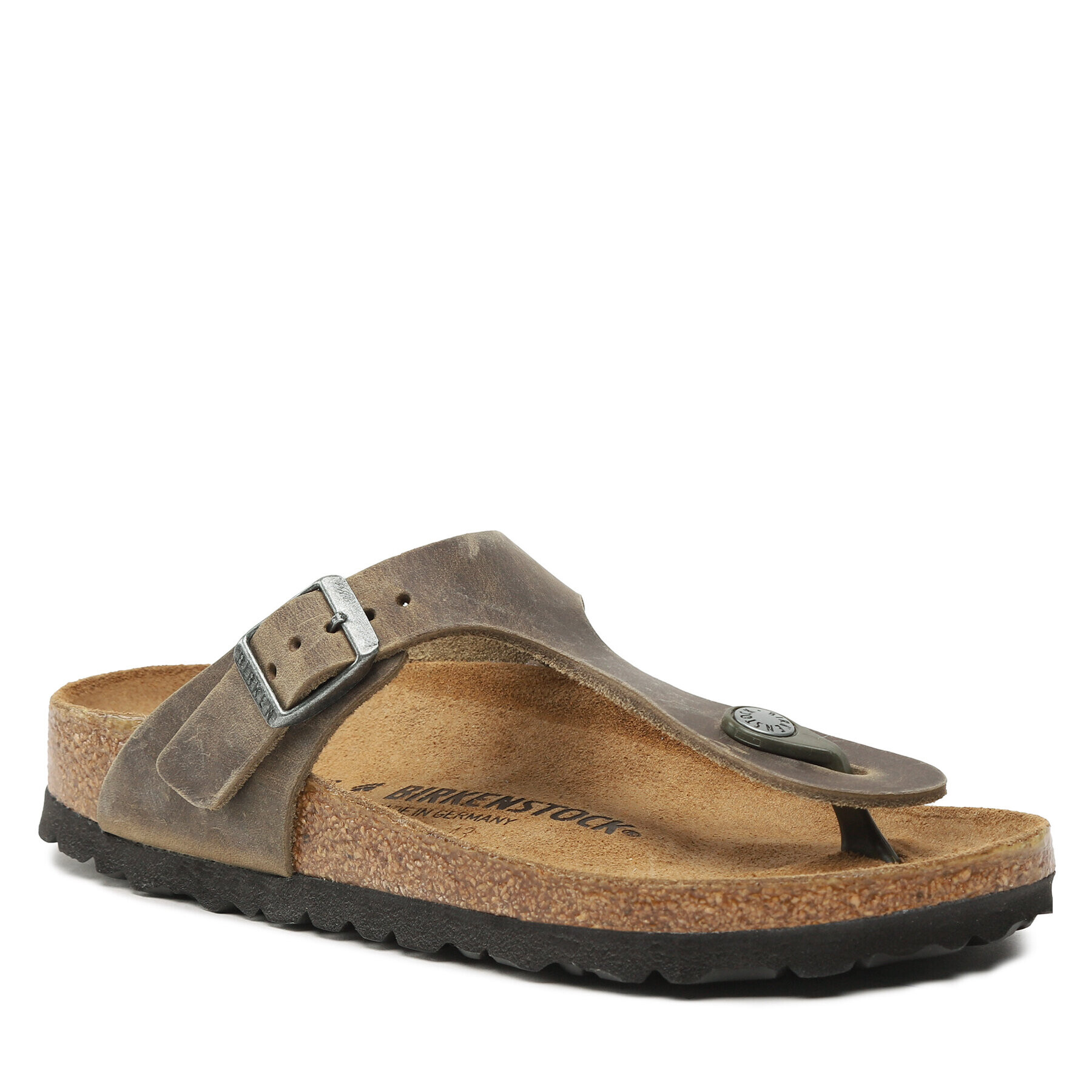 Birkenstock Žabky Gizeh Bs 1019383 Kaki - Pepit.sk