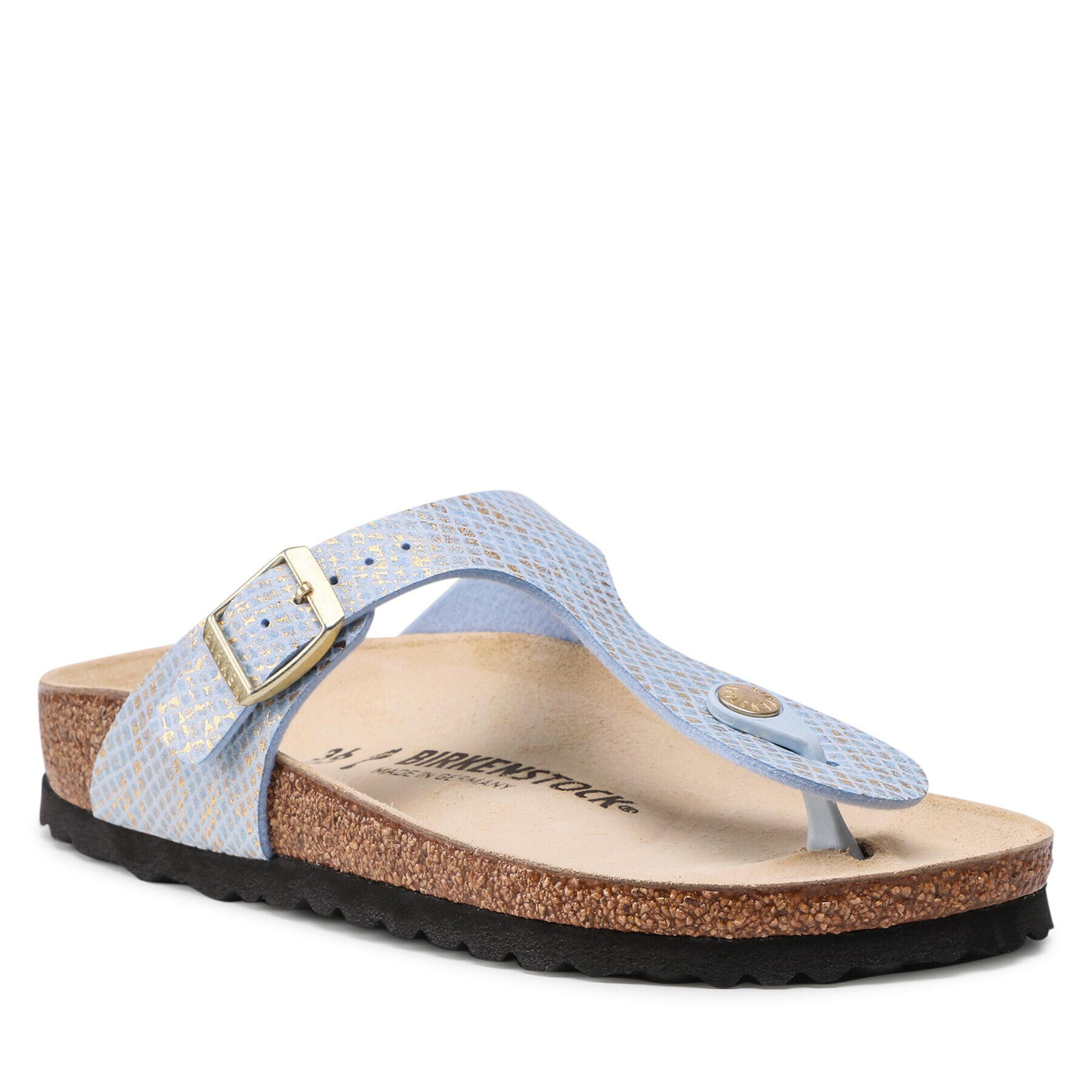 Birkenstock Žabky Gizeh Bs 1021512 Modrá - Pepit.sk