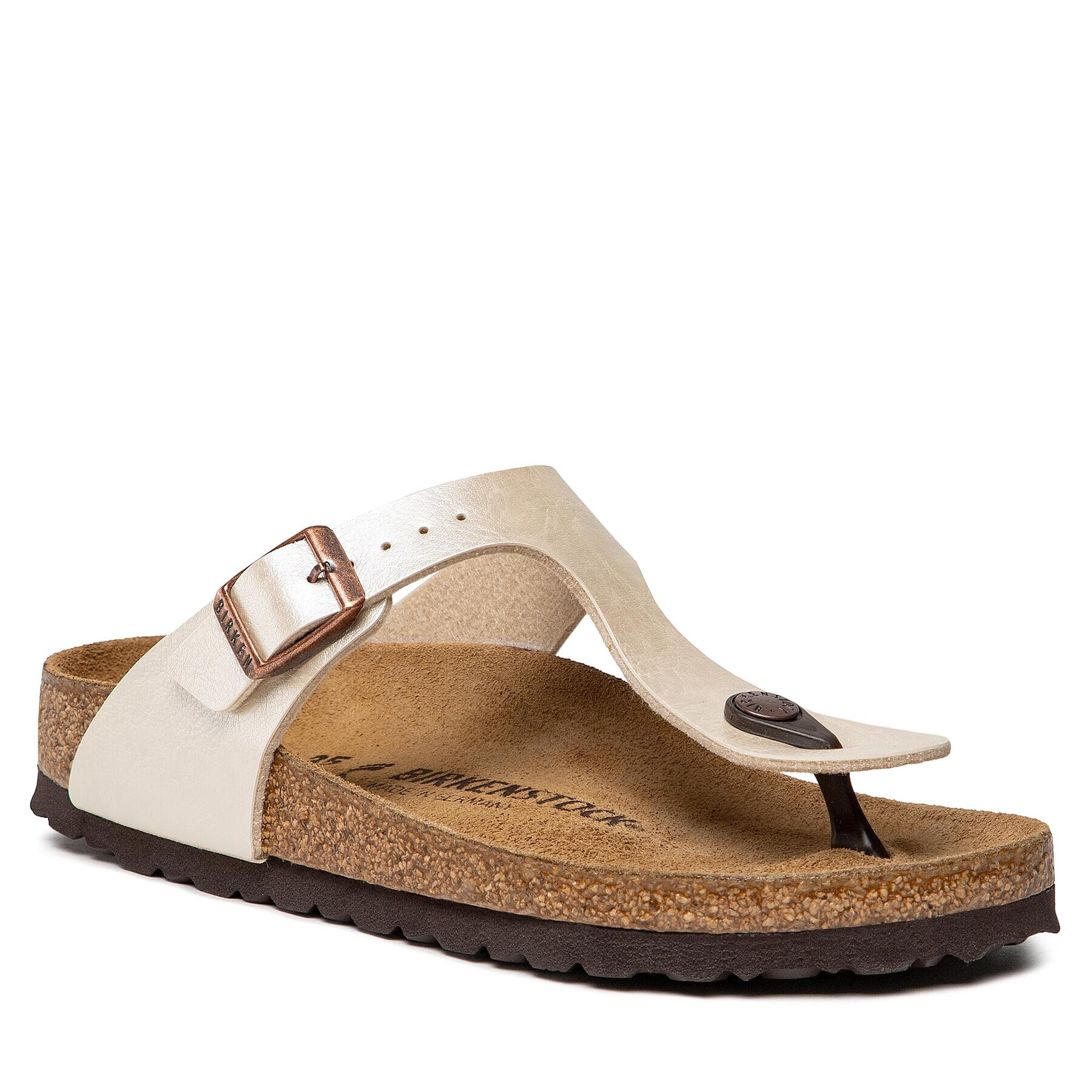 Birkenstock Žabky Gizeh Bs 943873 Biela - Pepit.sk