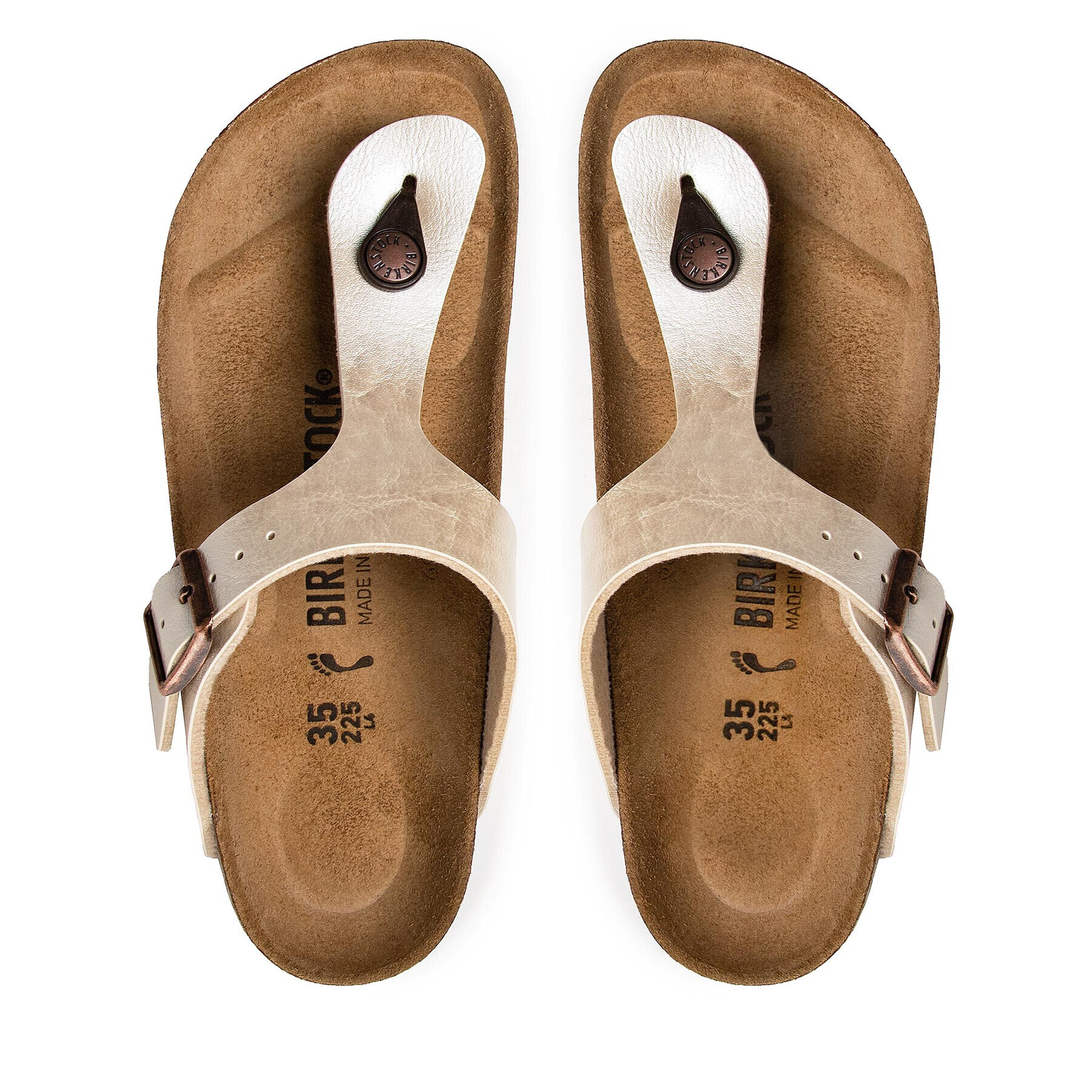 Birkenstock Žabky Gizeh Bs 943873 Biela - Pepit.sk