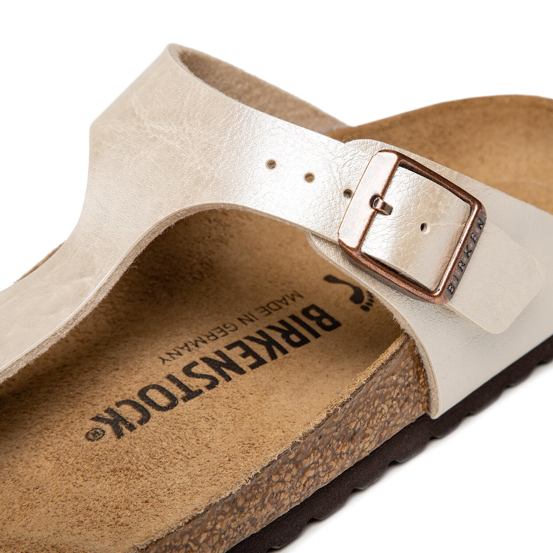 Birkenstock Žabky Gizeh Bs 943873 Biela - Pepit.sk