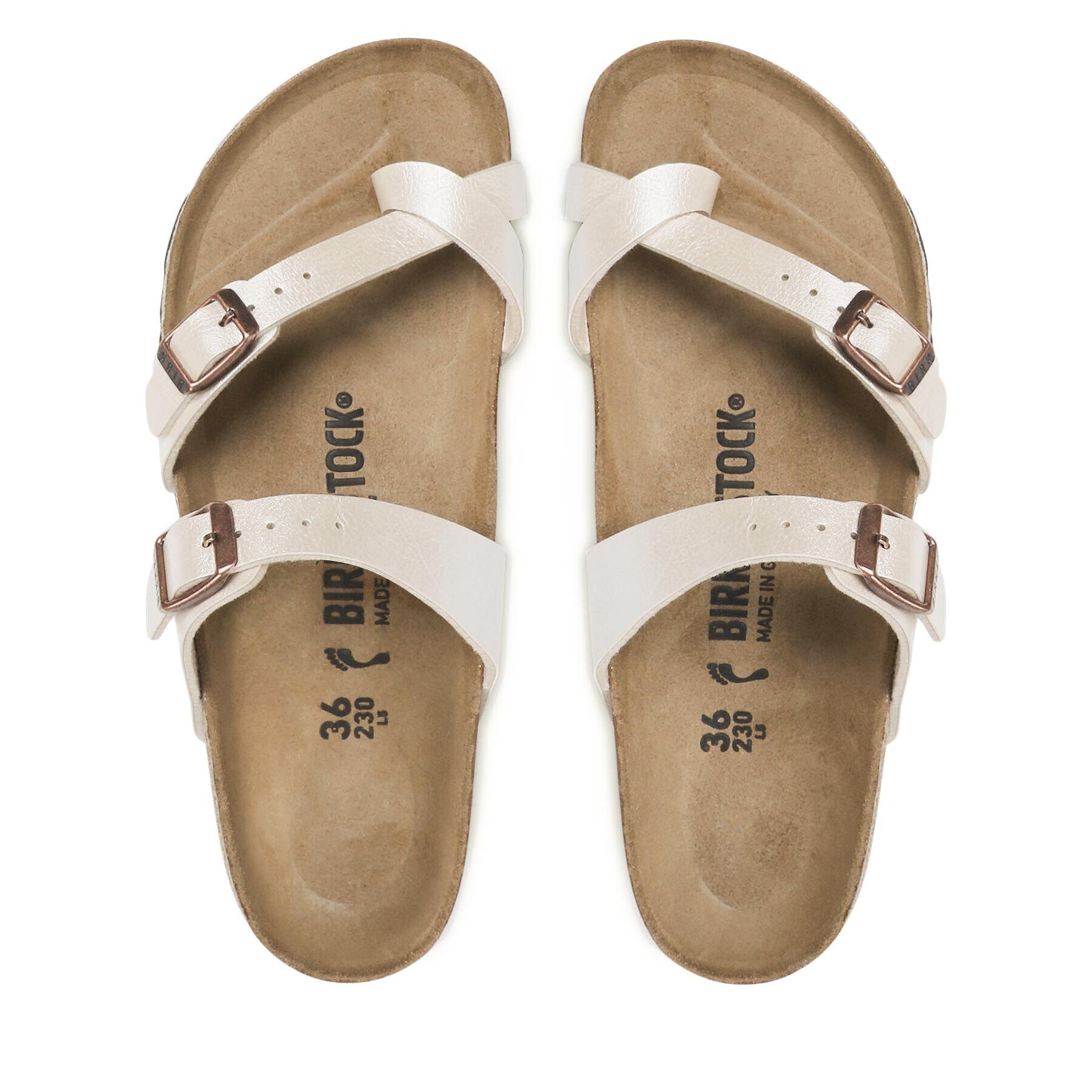 Birkenstock Žabky Mayari 1020664 Béžová - Pepit.sk