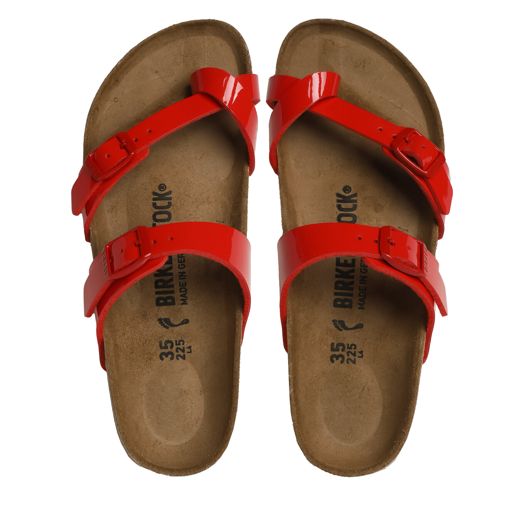 Birkenstock Žabky Mayari 1024101 Červená - Pepit.sk