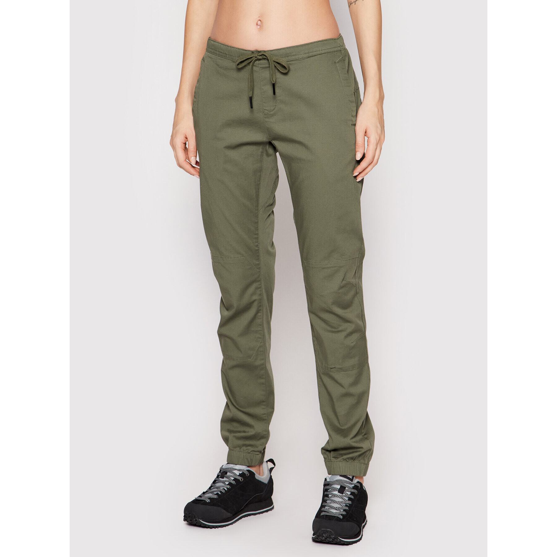 Black Diamond Jogger nohavice Notion APGL0830 Zelená Relaxed Fit - Pepit.sk