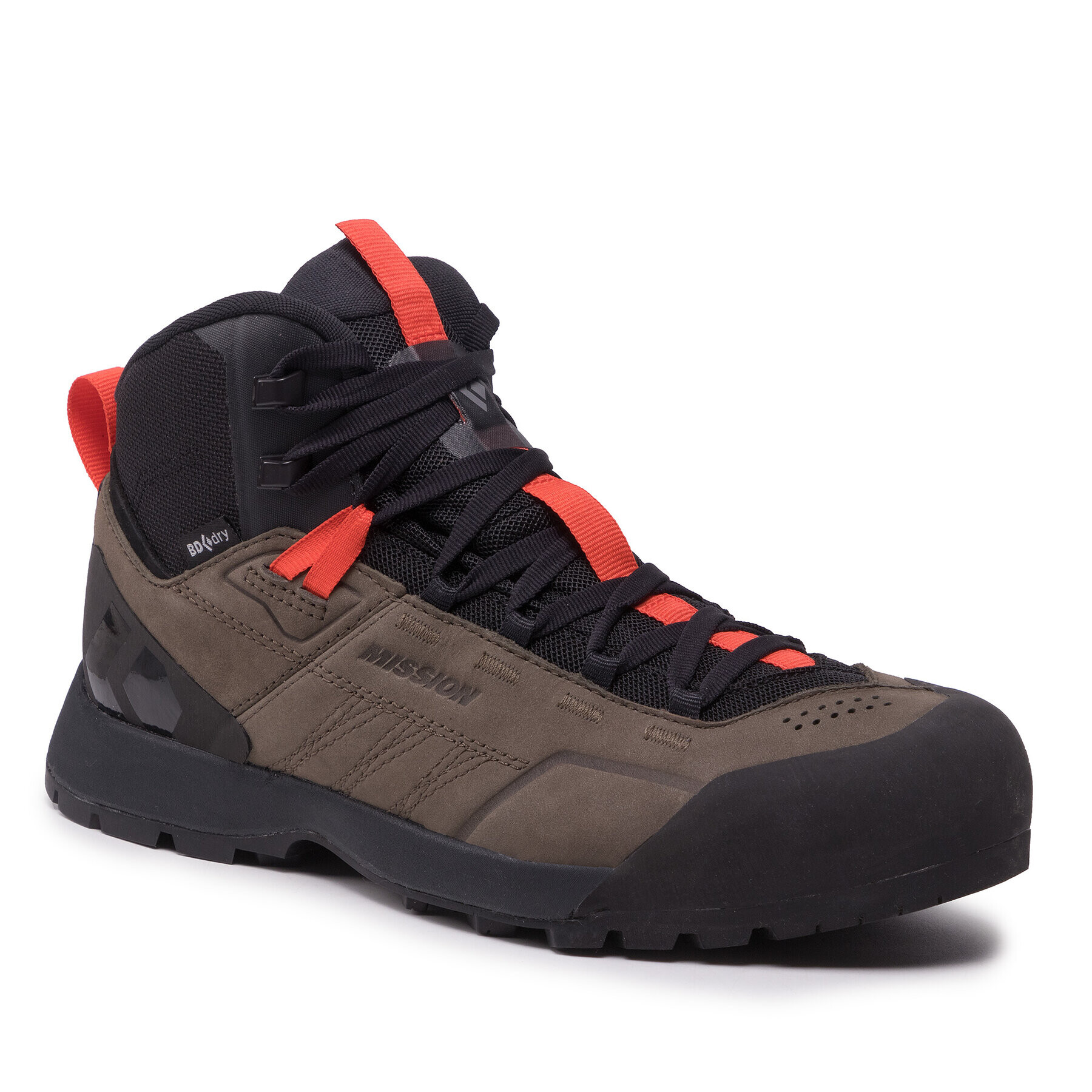 Black Diamond Trekingová obuv Mission Leather Mid Wp BD580026 Zelená - Pepit.sk