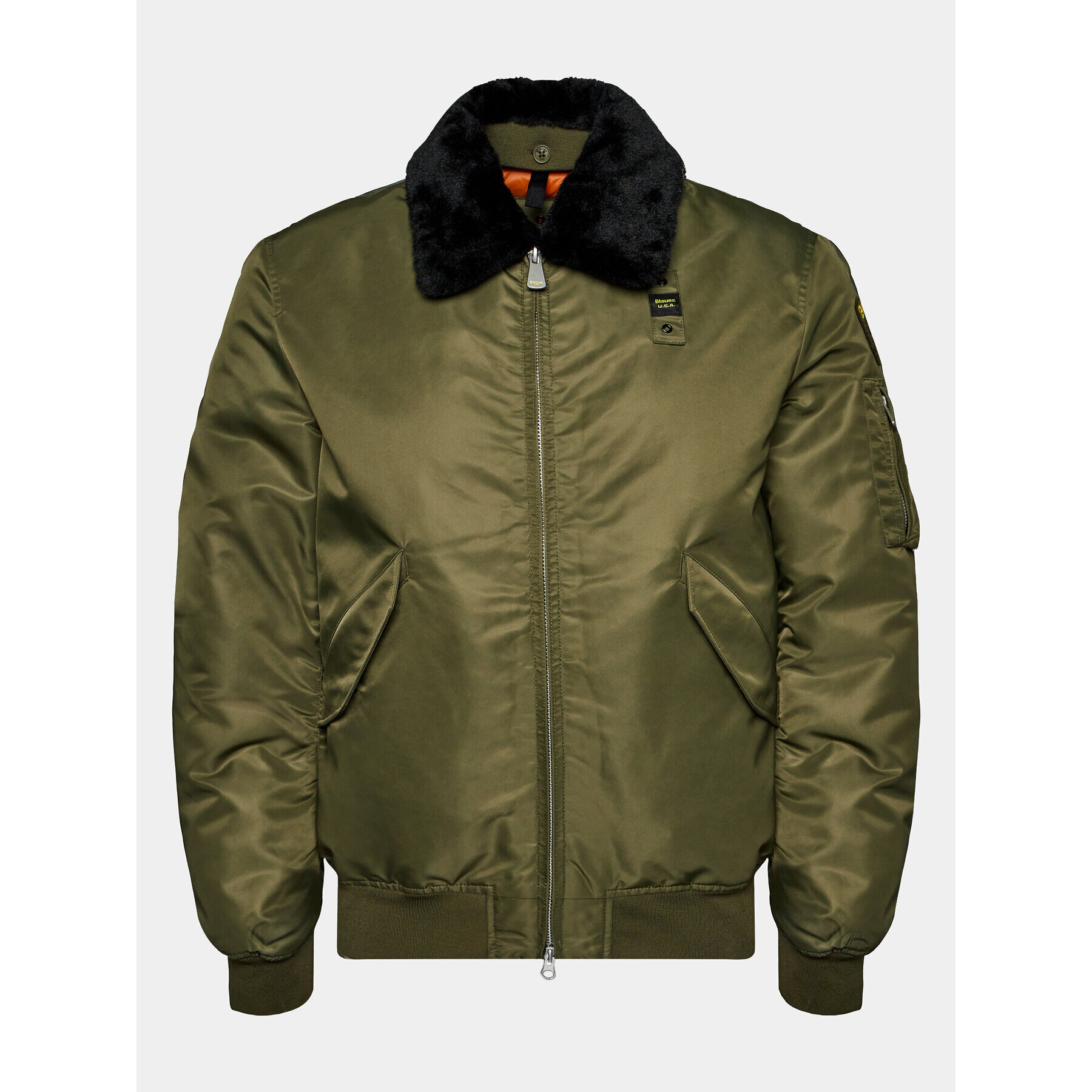 Blauer Bundy bomber 23WBLUC02132 Zelená Regular Fit - Pepit.sk