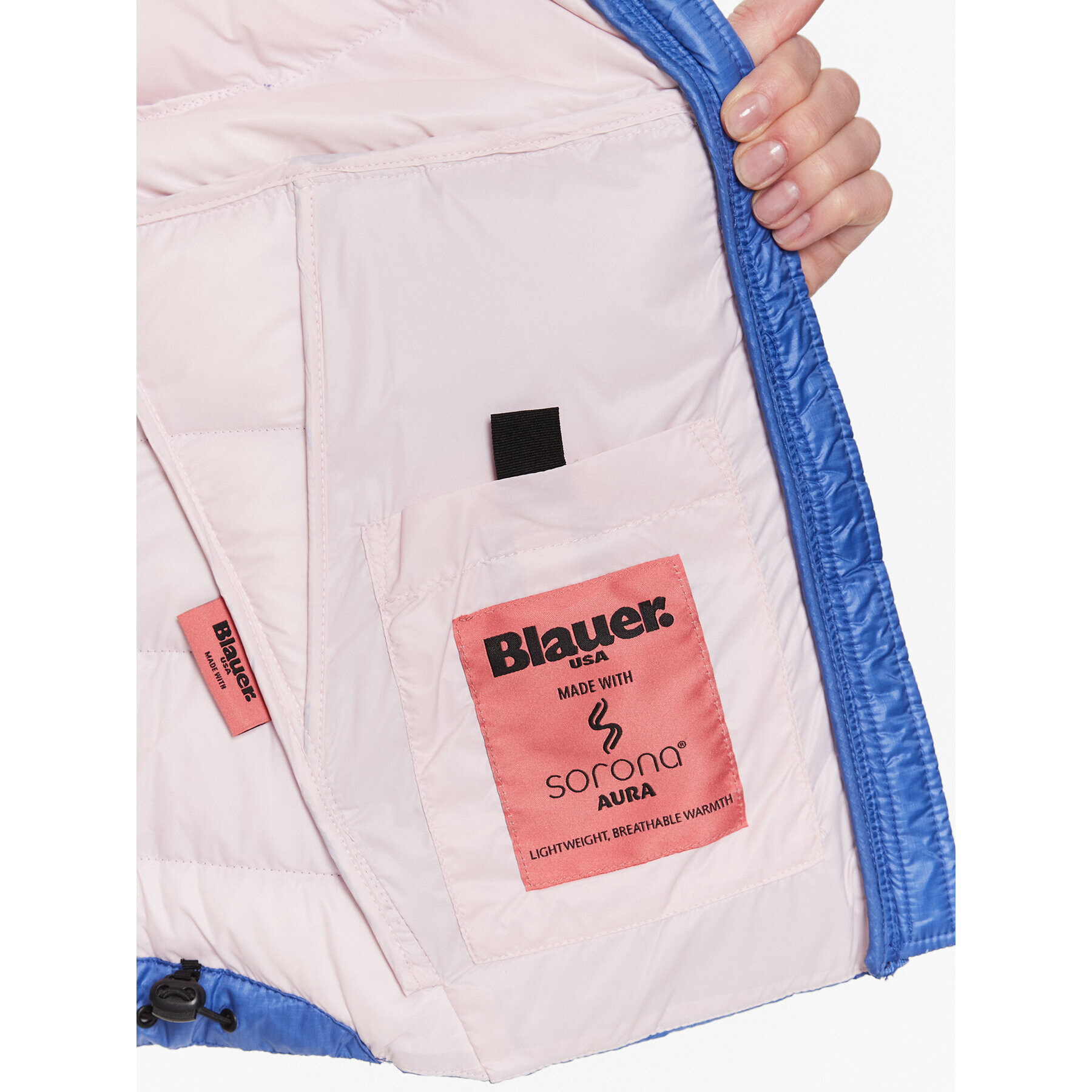 Blauer Prechodná bunda Charlotte 23SBLDC02042 Modrá Regular Fit - Pepit.sk