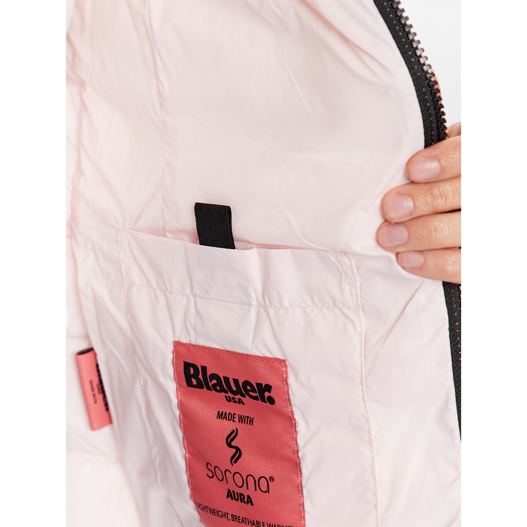 Blauer Prechodná bunda Mia 23SBLDC02023 Biela Regular Fit - Pepit.sk