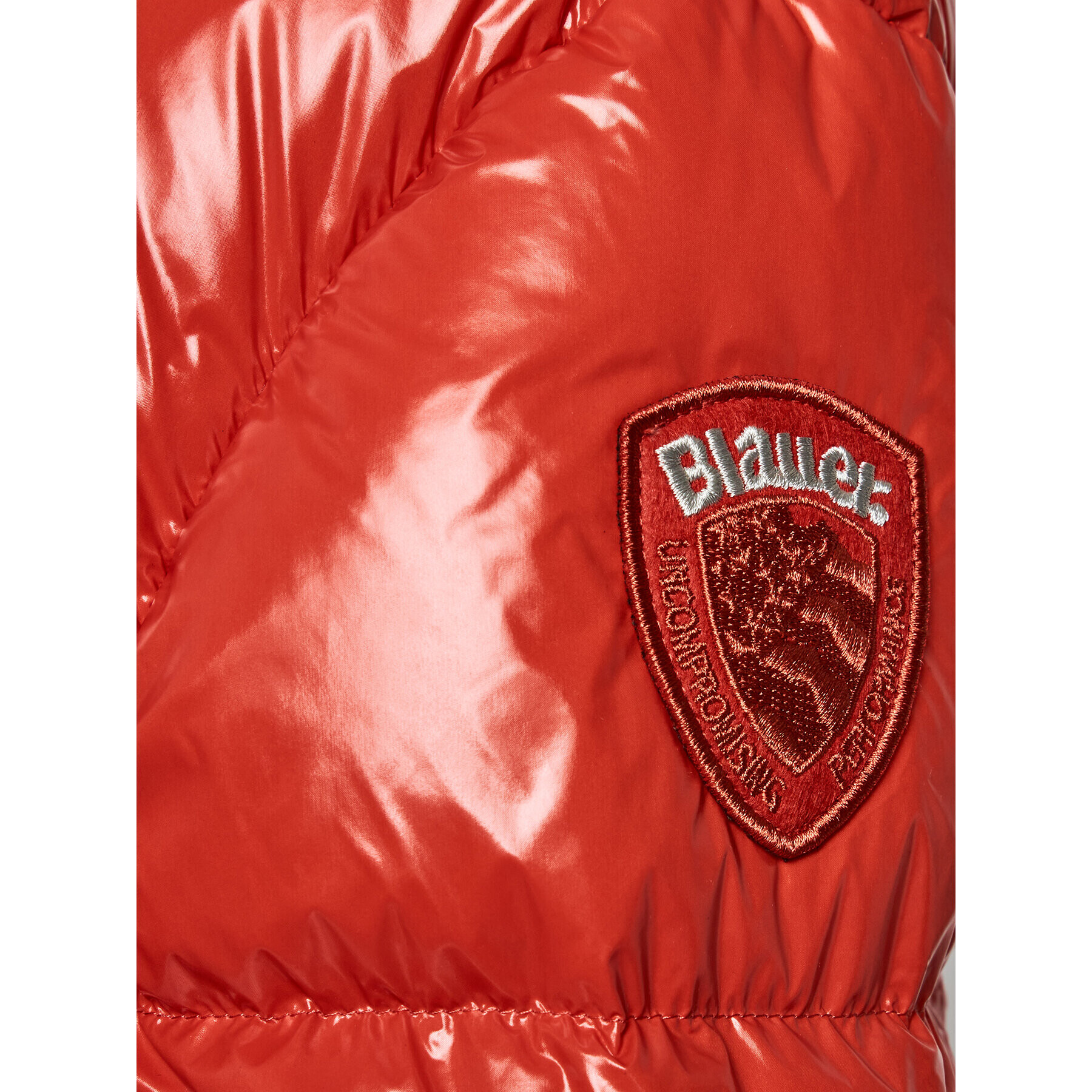 Blauer Vatovaná bunda 23WBLDC03022 Červená Regular Fit - Pepit.sk