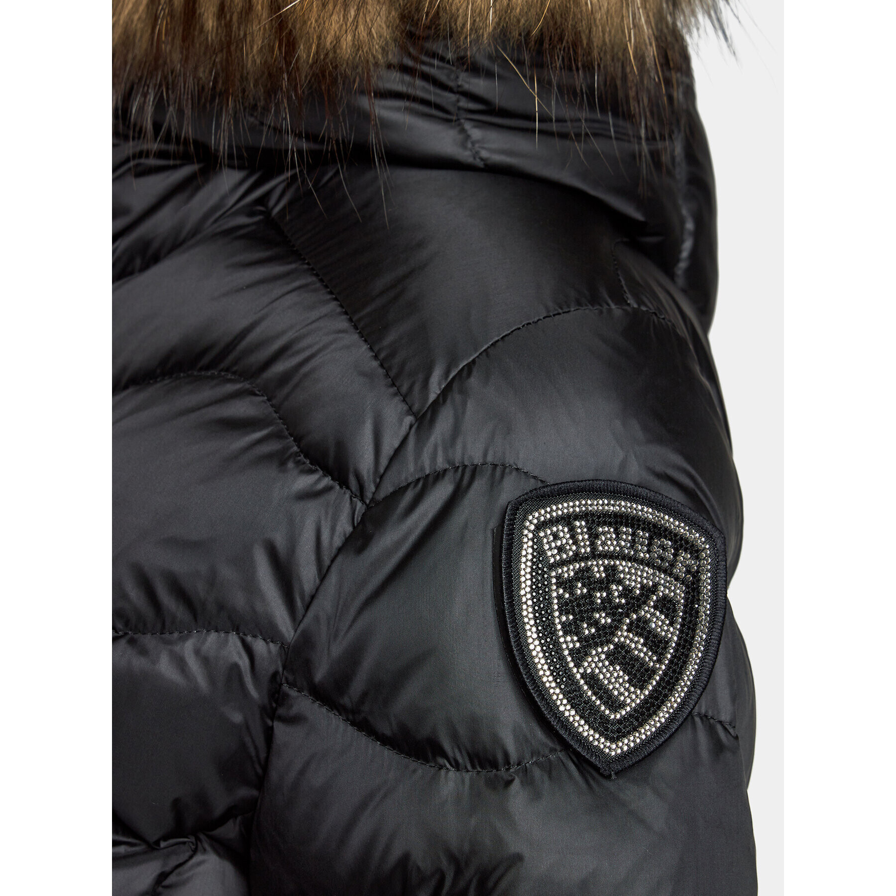 Blauer Vatovaná bunda 23WBLDC03093 Čierna Regular Fit - Pepit.sk