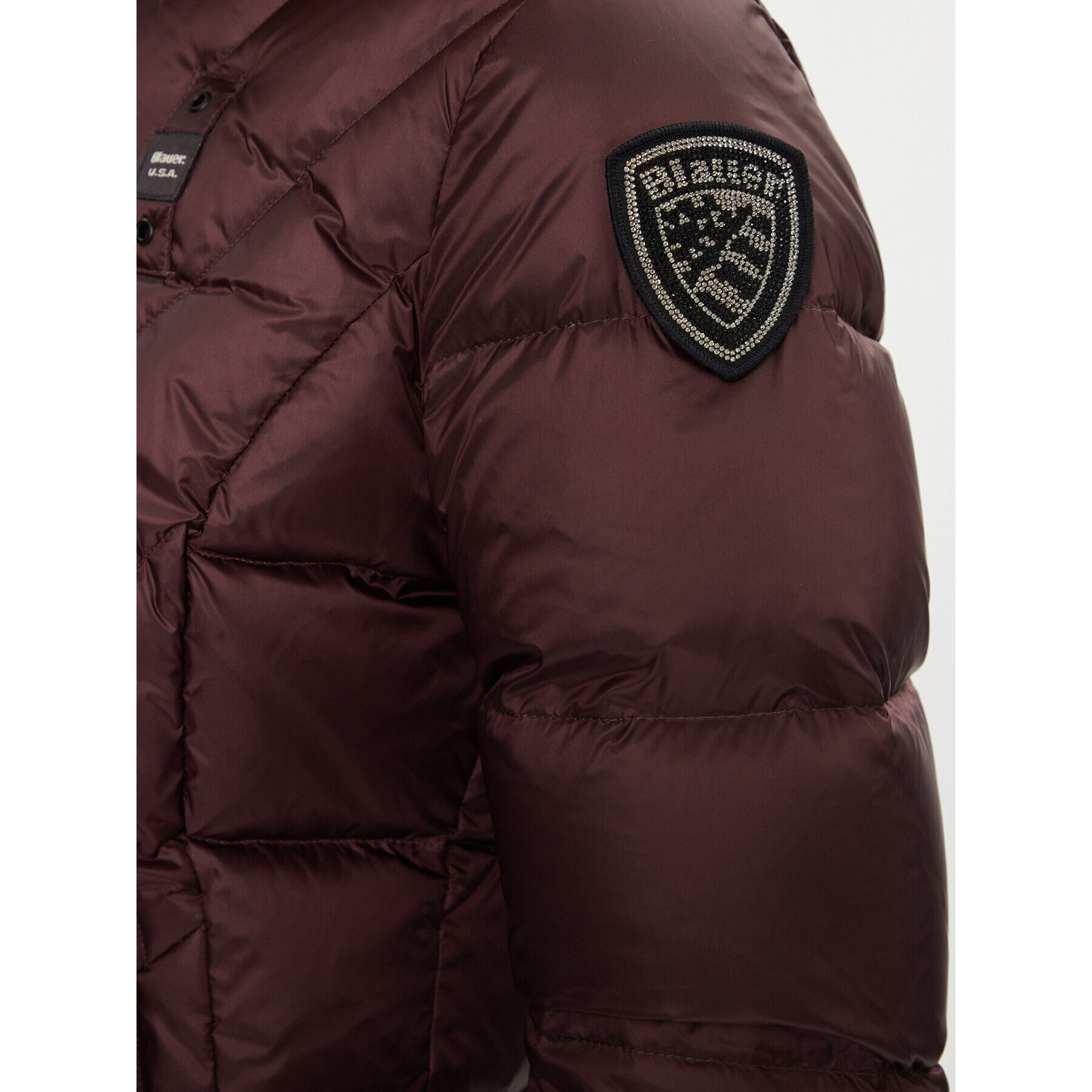 Blauer Vatovaná bunda 23WBLDC03141 Hnedá Regular Fit - Pepit.sk