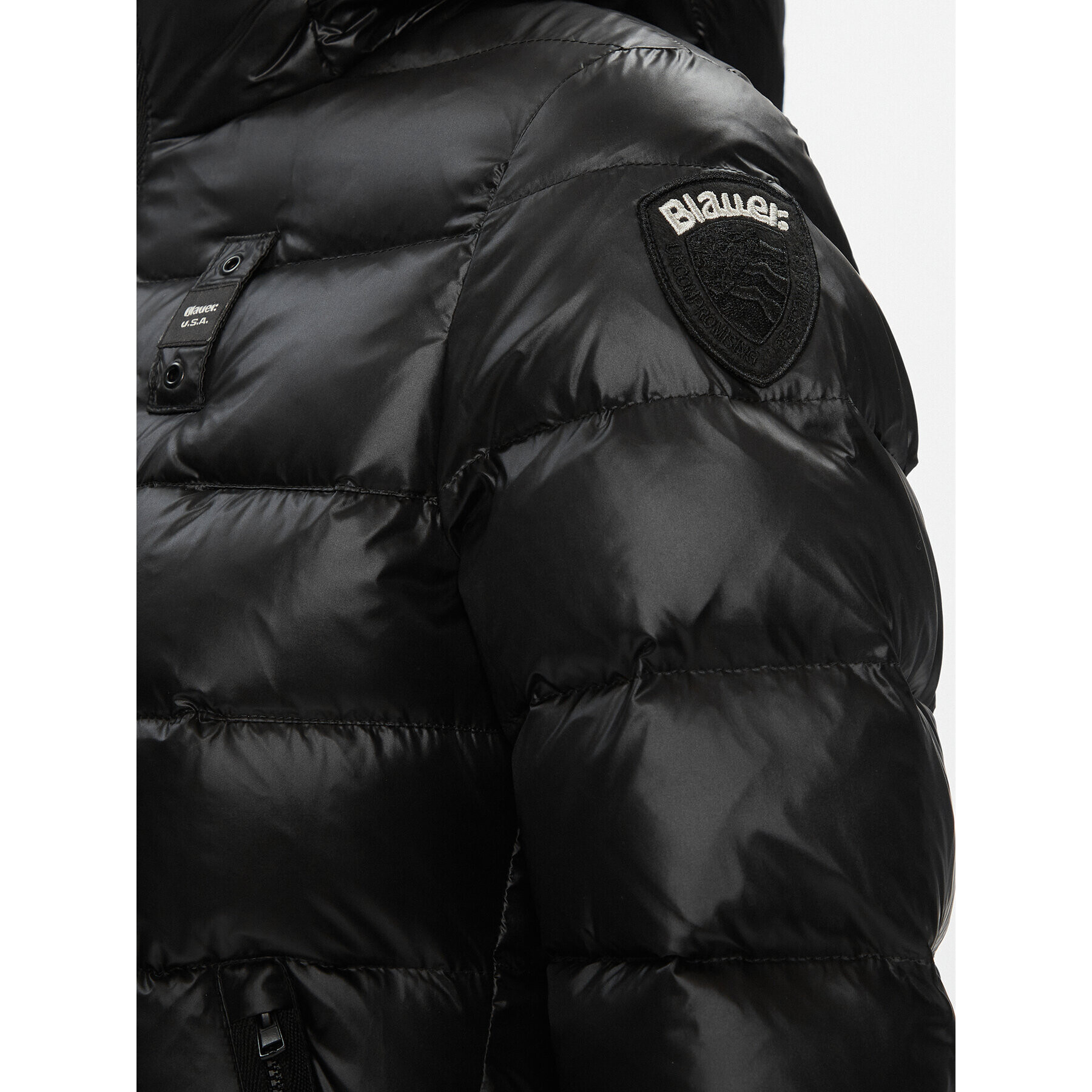 Blauer Vatovaná bunda 23WBLDK03091 Čierna Regular Fit - Pepit.sk