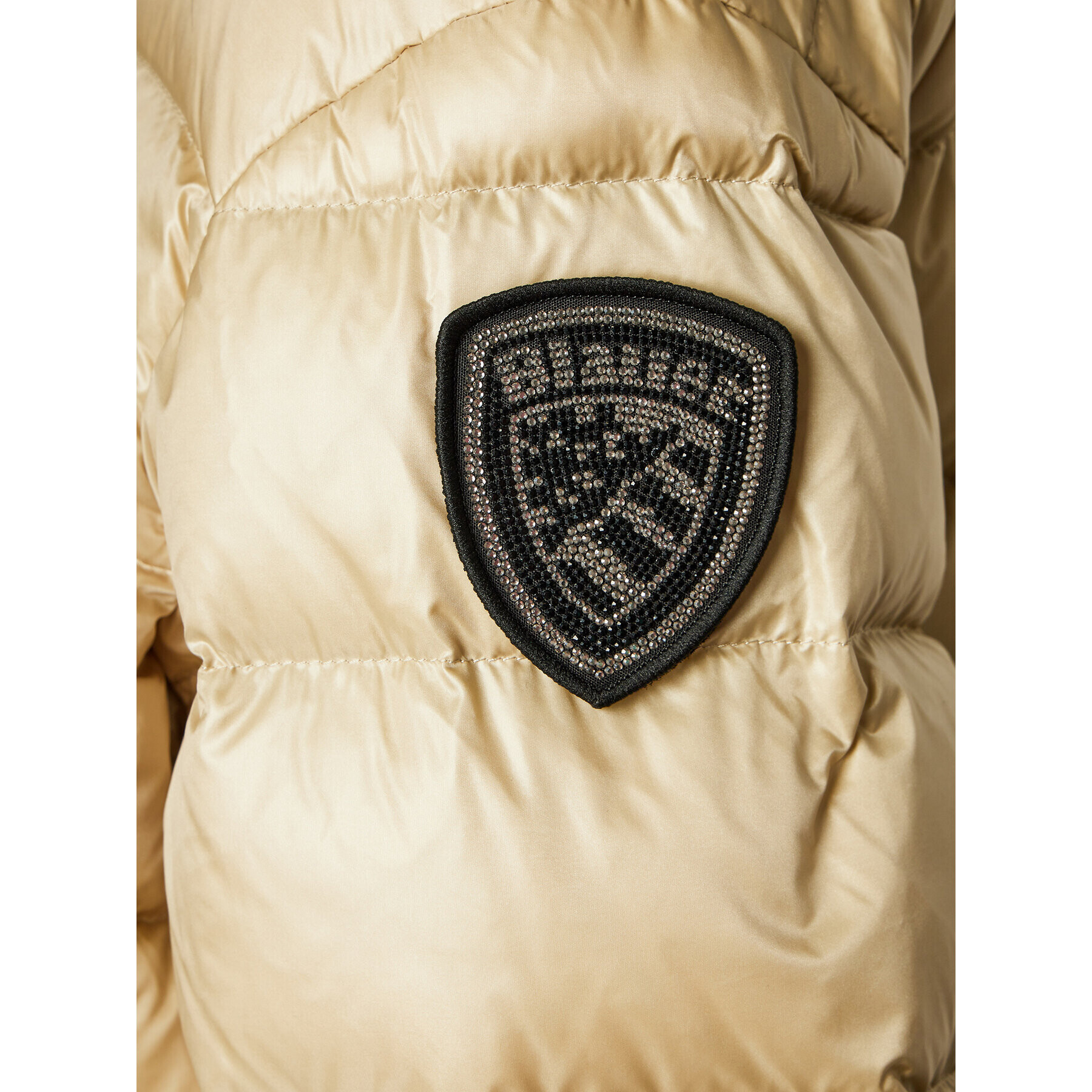 Blauer Vatovaná bunda 23WBLDK03094 Béžová Regular Fit - Pepit.sk