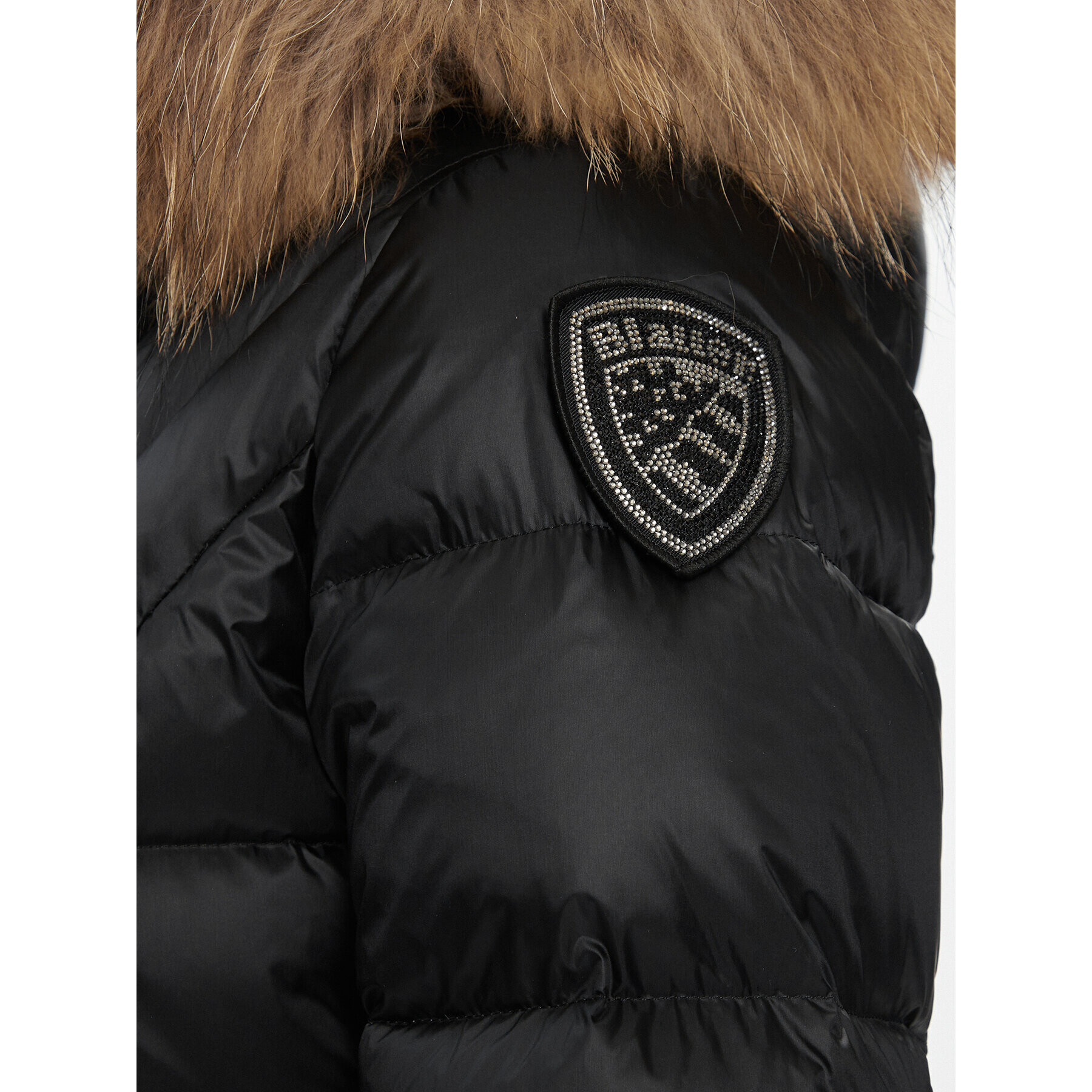 Blauer Vatovaná bunda 23WBLDK03140 Čierna Regular Fit - Pepit.sk