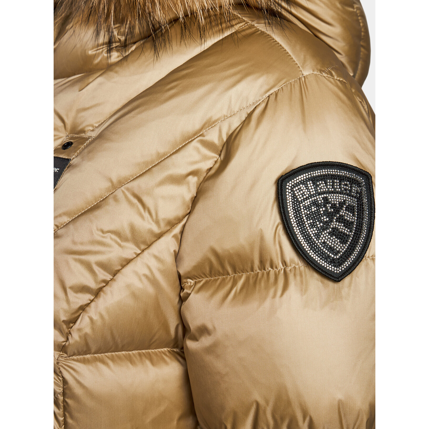 Blauer Vatovaná bunda 23WBLDK03140 Hnedá Regular Fit - Pepit.sk