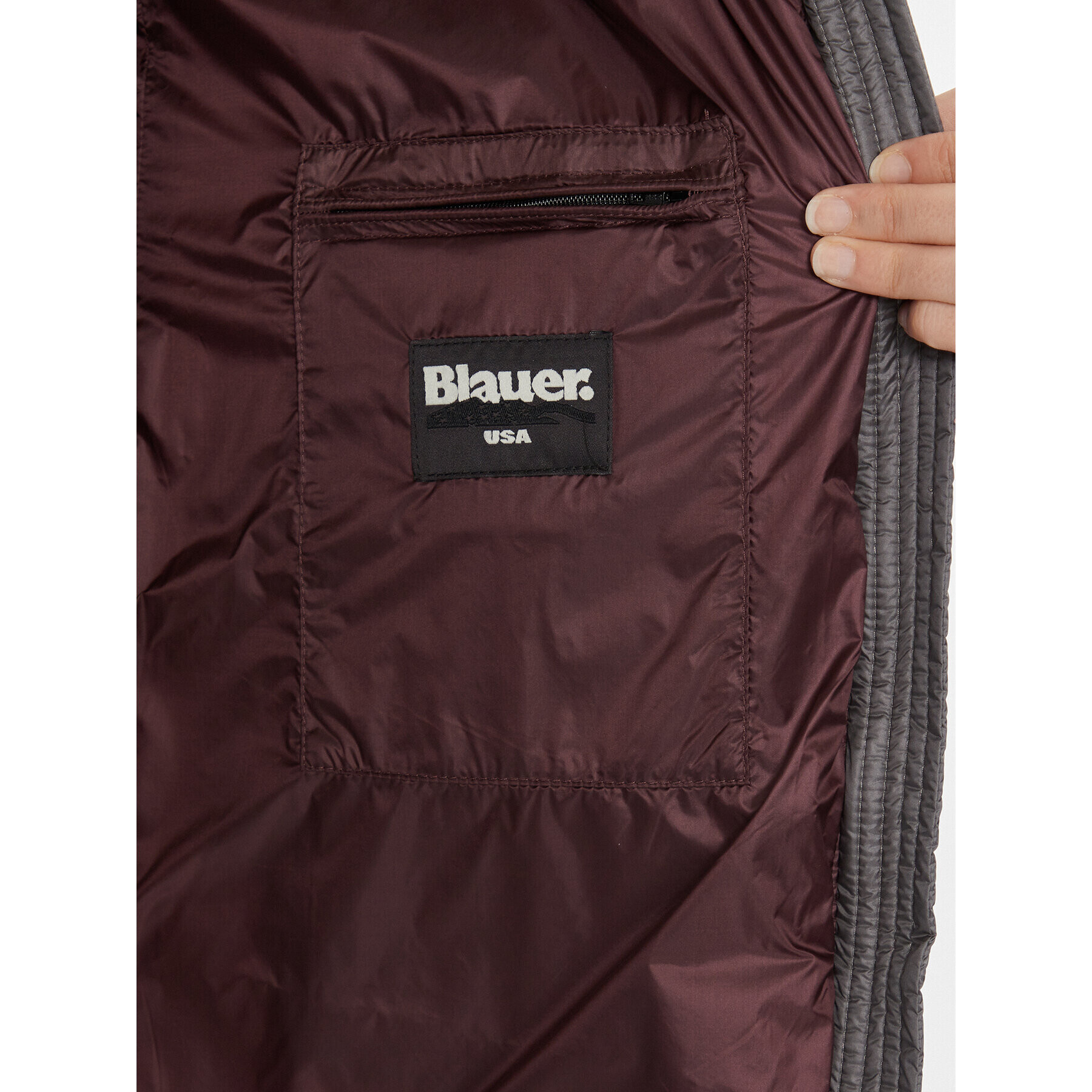 Blauer Vatovaná bunda 23WBLDK03140 Modrá Regular Fit - Pepit.sk