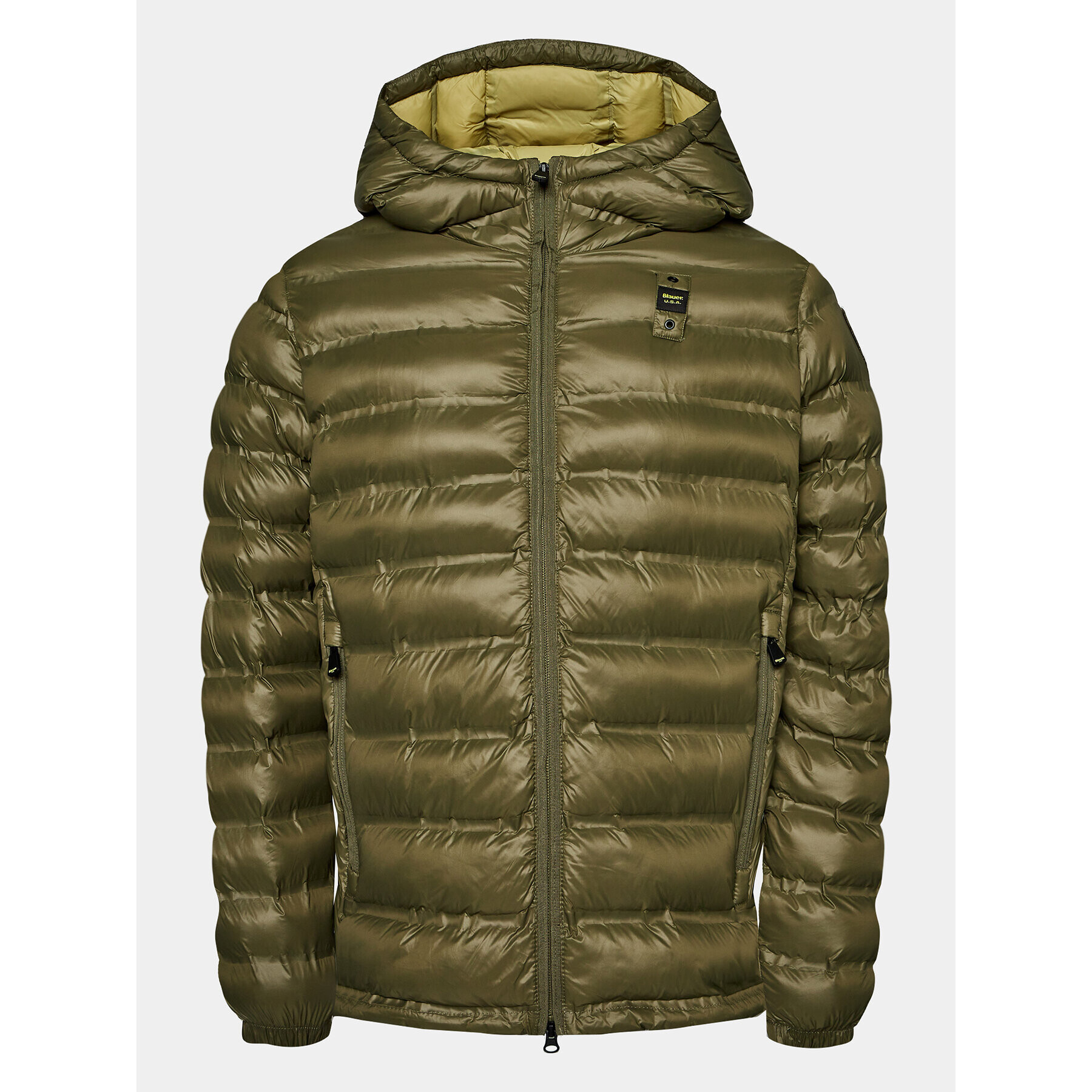 Blauer Vatovaná bunda 23WBLUC02079 Zelená Regular Fit - Pepit.sk