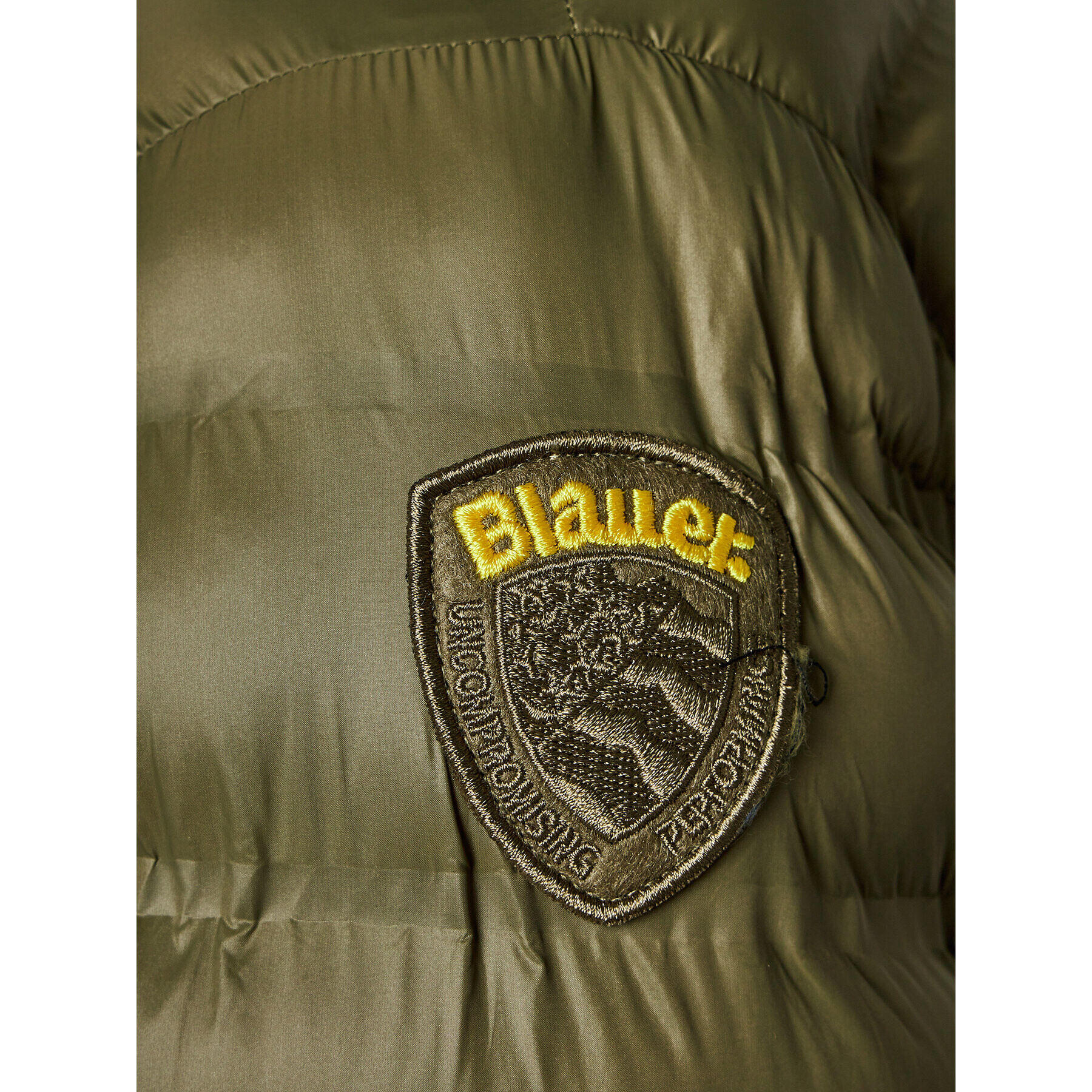 Blauer Vatovaná bunda 23WBLUC02079 Zelená Regular Fit - Pepit.sk