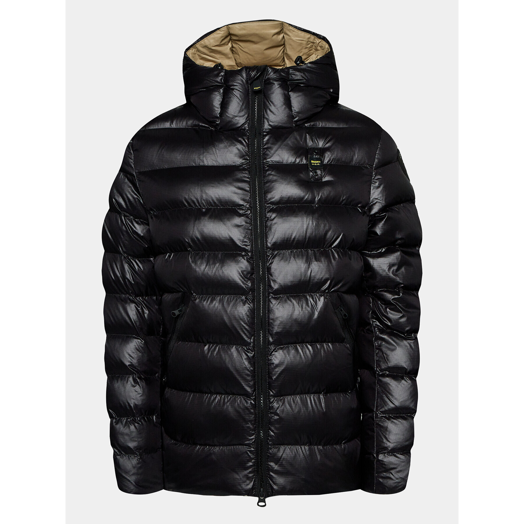 Blauer Vatovaná bunda 23WBLUC02083 Čierna Regular Fit - Pepit.sk