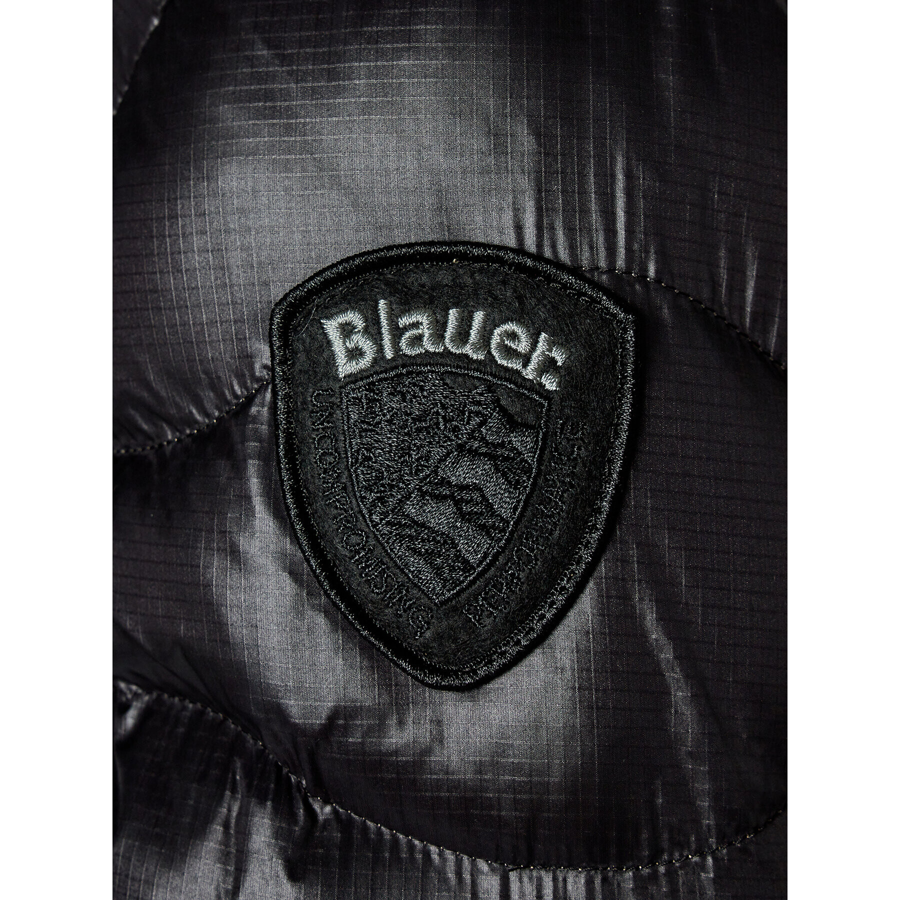 Blauer Vatovaná bunda 23WBLUC02084 Čierna Regular Fit - Pepit.sk