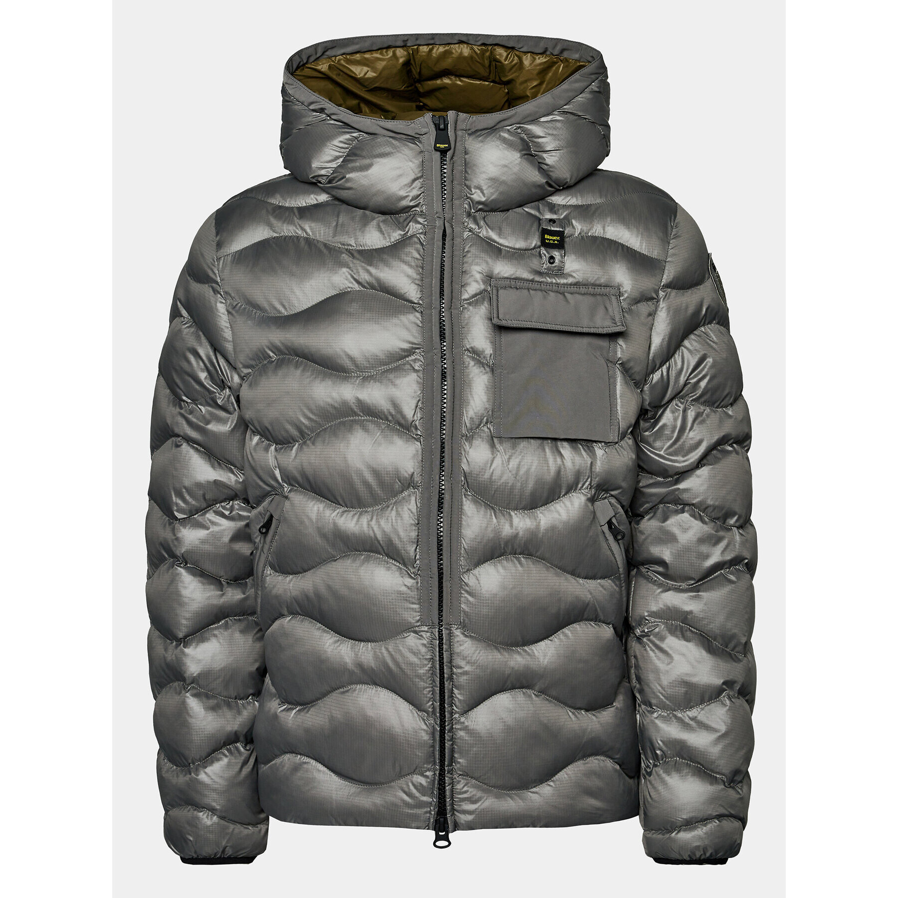 Blauer Vatovaná bunda 23WBLUC02084 Sivá Regular Fit - Pepit.sk