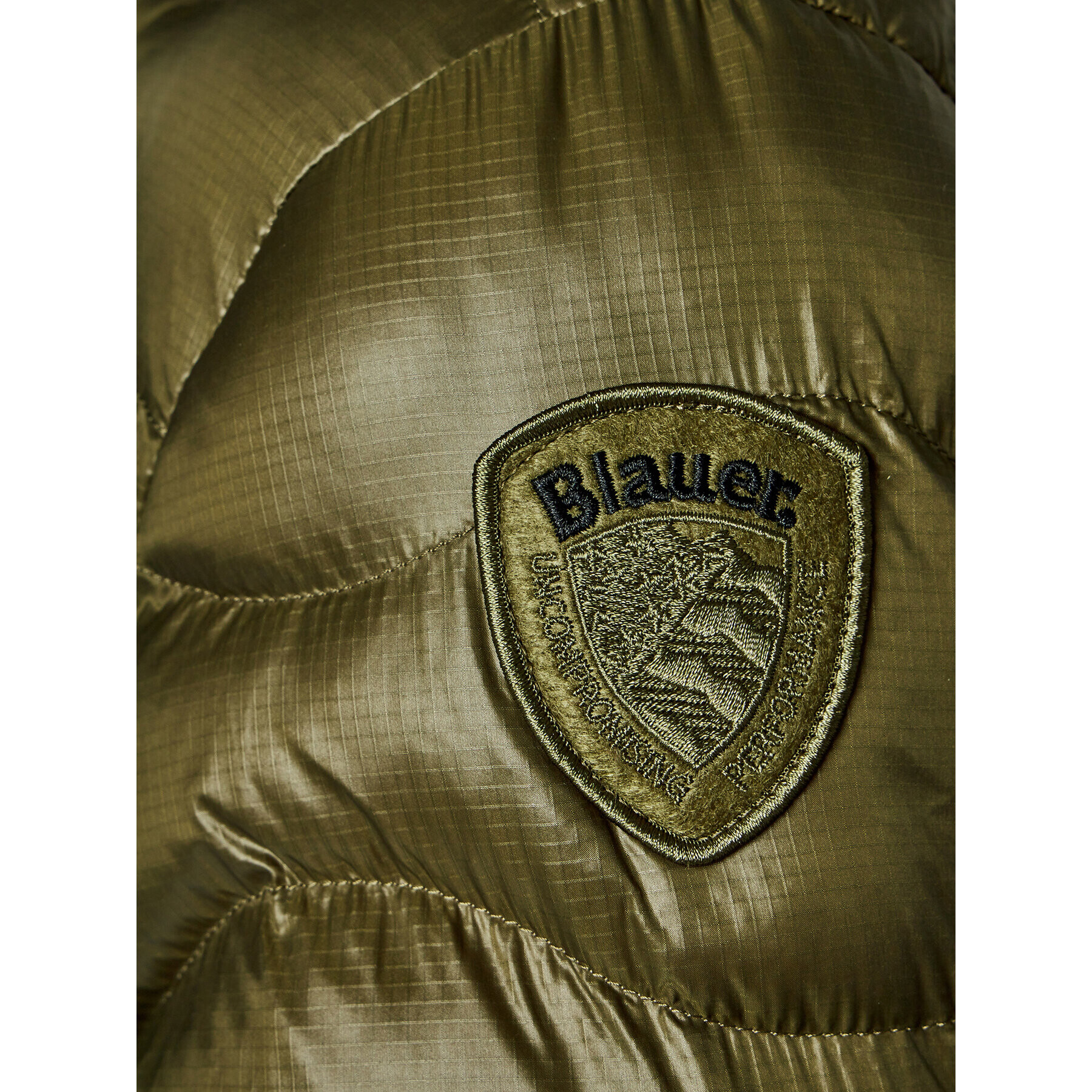 Blauer Vatovaná bunda 23WBLUC02084 Zelená Regular Fit - Pepit.sk