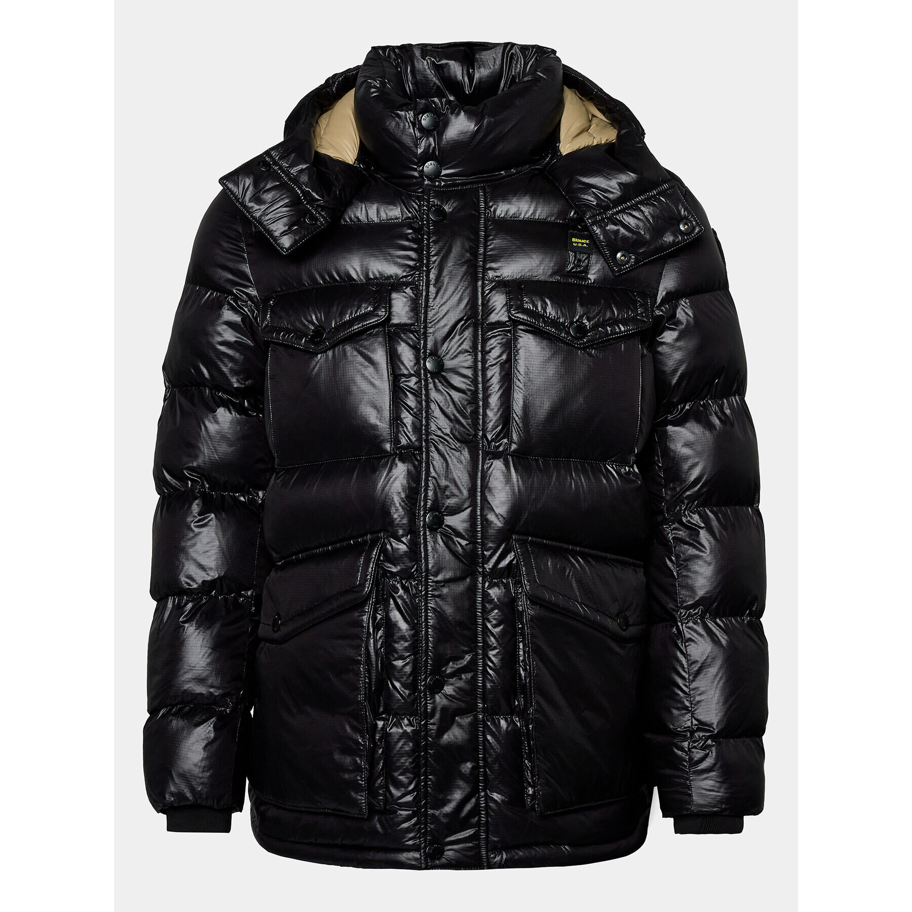 Blauer Vatovaná bunda 23WBLUC02236 Čierna Regular Fit - Pepit.sk