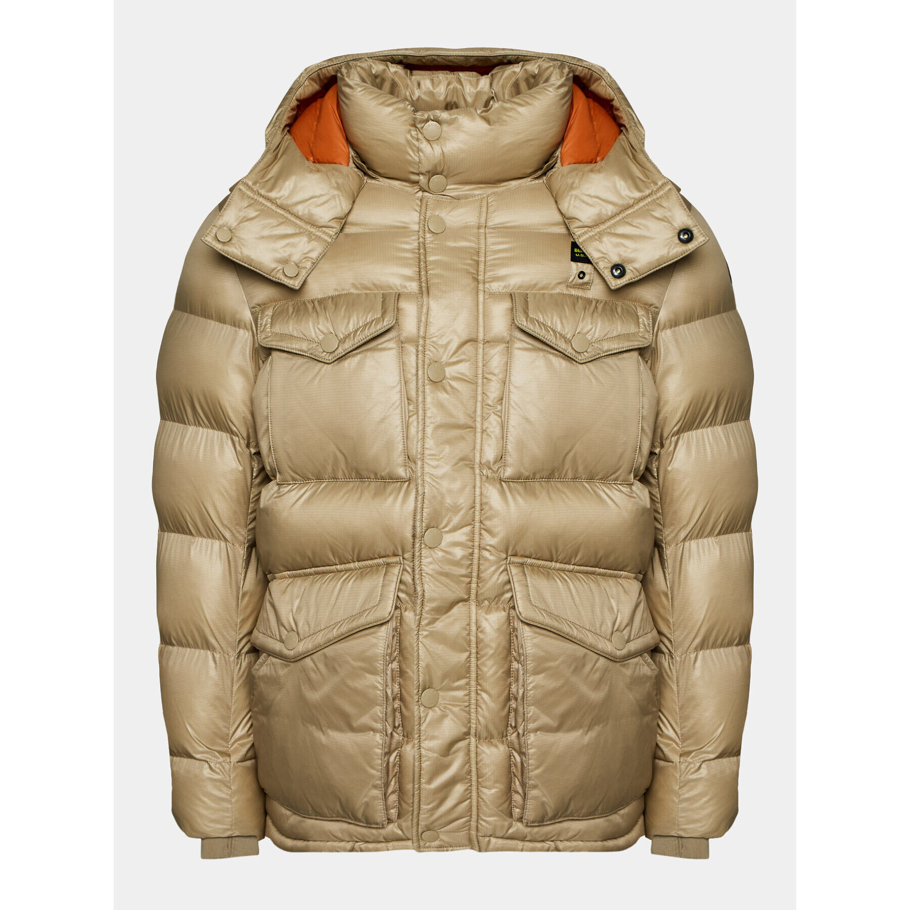 Blauer Vatovaná bunda 23WBLUC02236 Hnedá Regular Fit - Pepit.sk