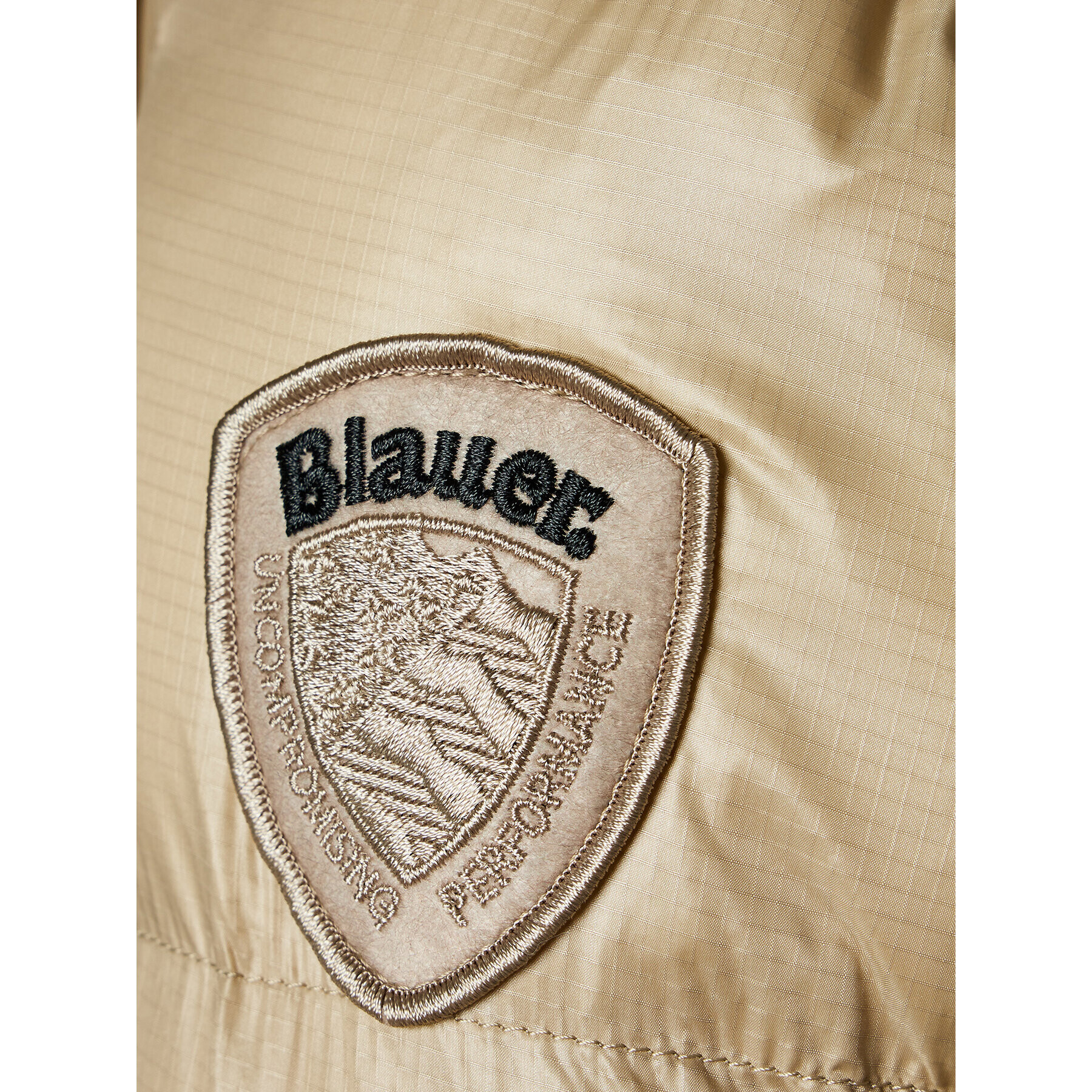 Blauer Vatovaná bunda 23WBLUC02236 Hnedá Regular Fit - Pepit.sk