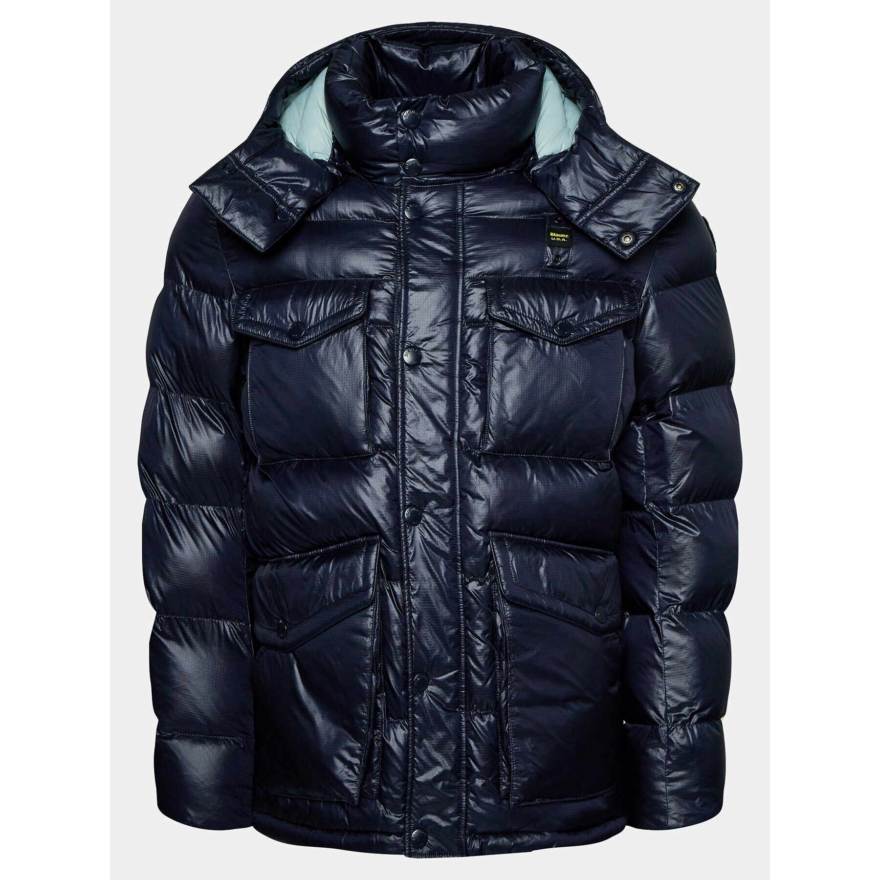 Blauer Vatovaná bunda 23WBLUC02236 Modrá Regular Fit - Pepit.sk