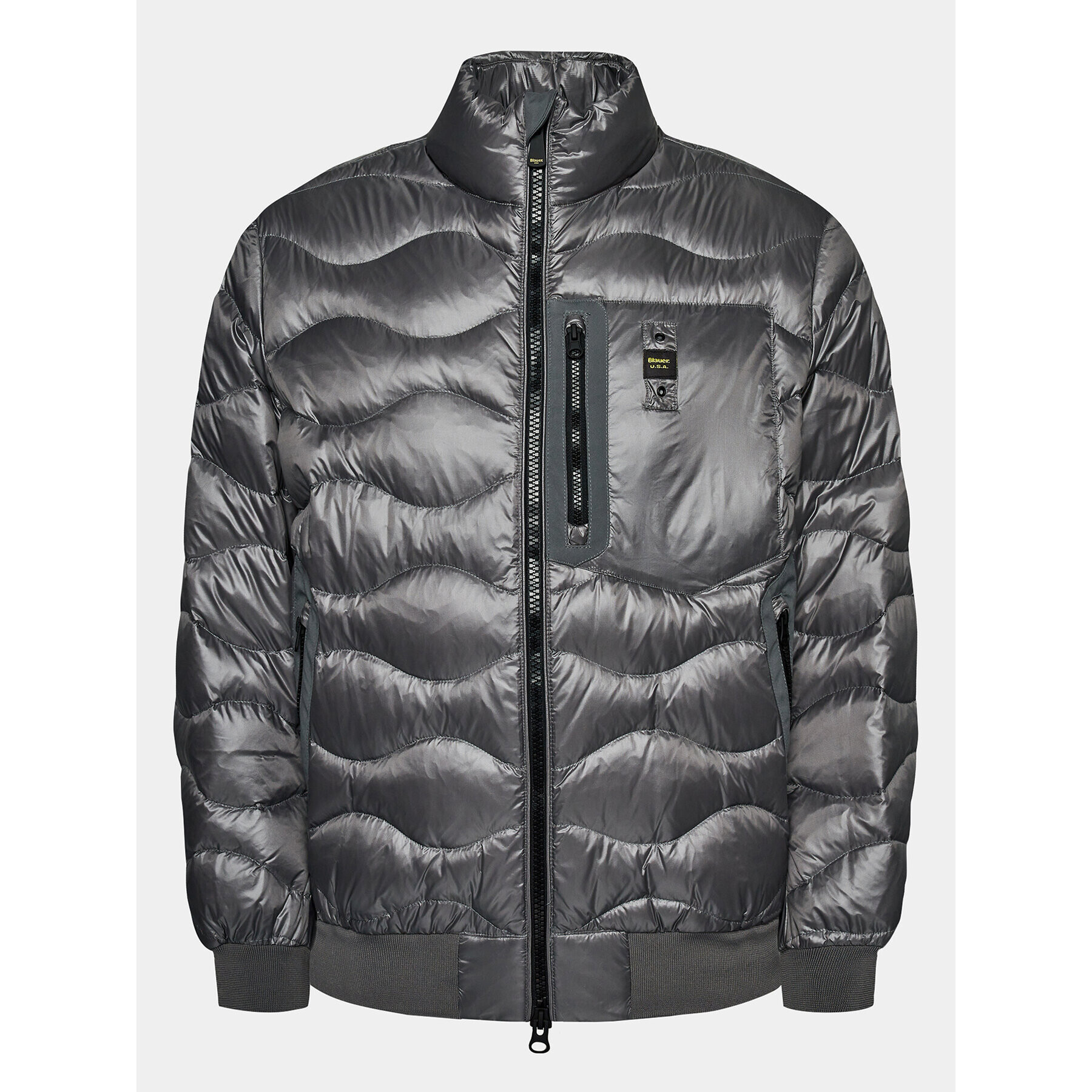 Blauer Vatovaná bunda 23WBLUC03004 Sivá Regular Fit - Pepit.sk