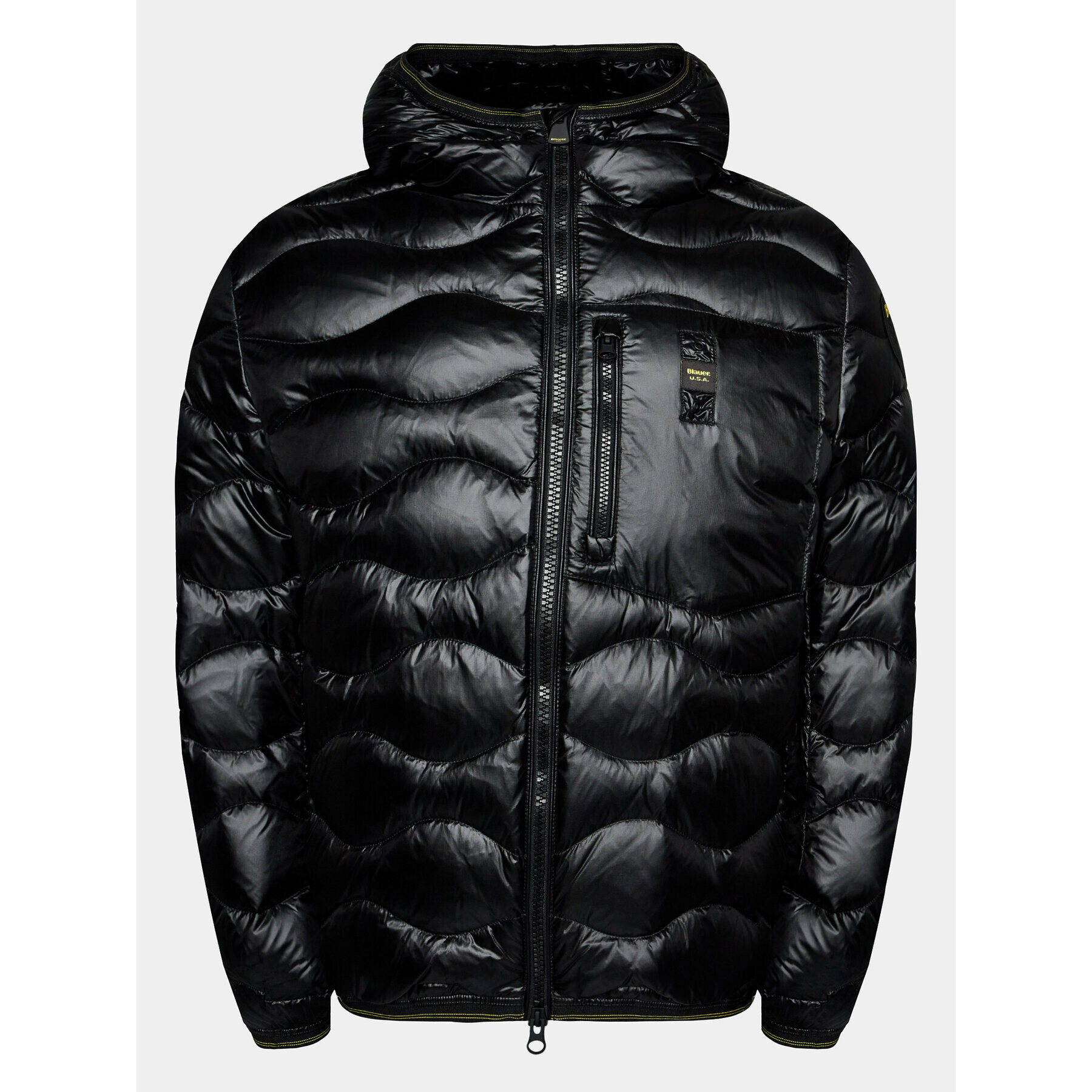 Blauer Vatovaná bunda 23WBLUC03005 Čierna Regular Fit - Pepit.sk