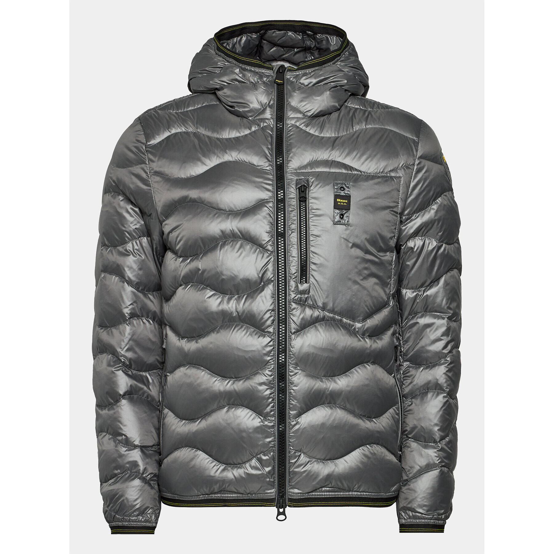 Blauer Vatovaná bunda 23WBLUC03005 Sivá Regular Fit - Pepit.sk