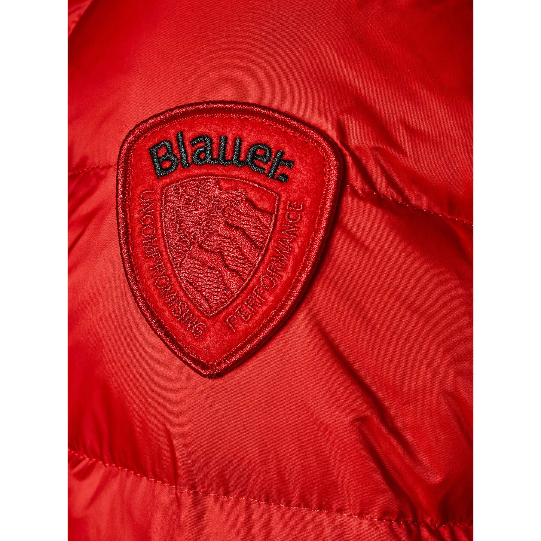 Blauer Vatovaná bunda 23WBLUC03075 Červená Regular Fit - Pepit.sk